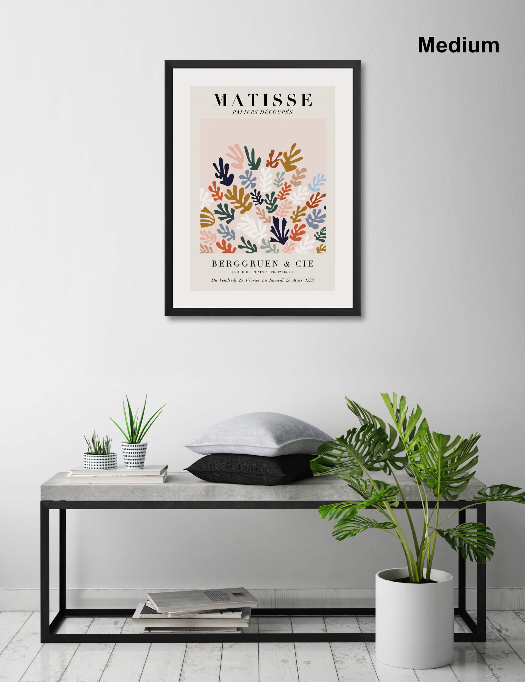 Papiers Decoupes La Gerbe by Henri Matisse Wall Art for Living Room
