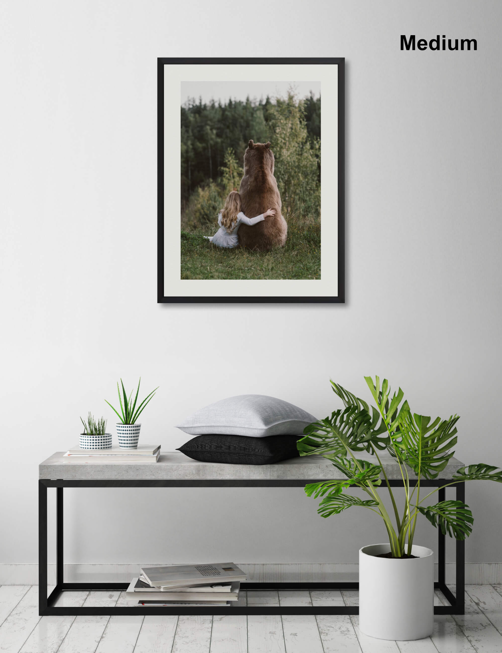 A Big Friend by Olga Barantseva Wall Art for Living Room