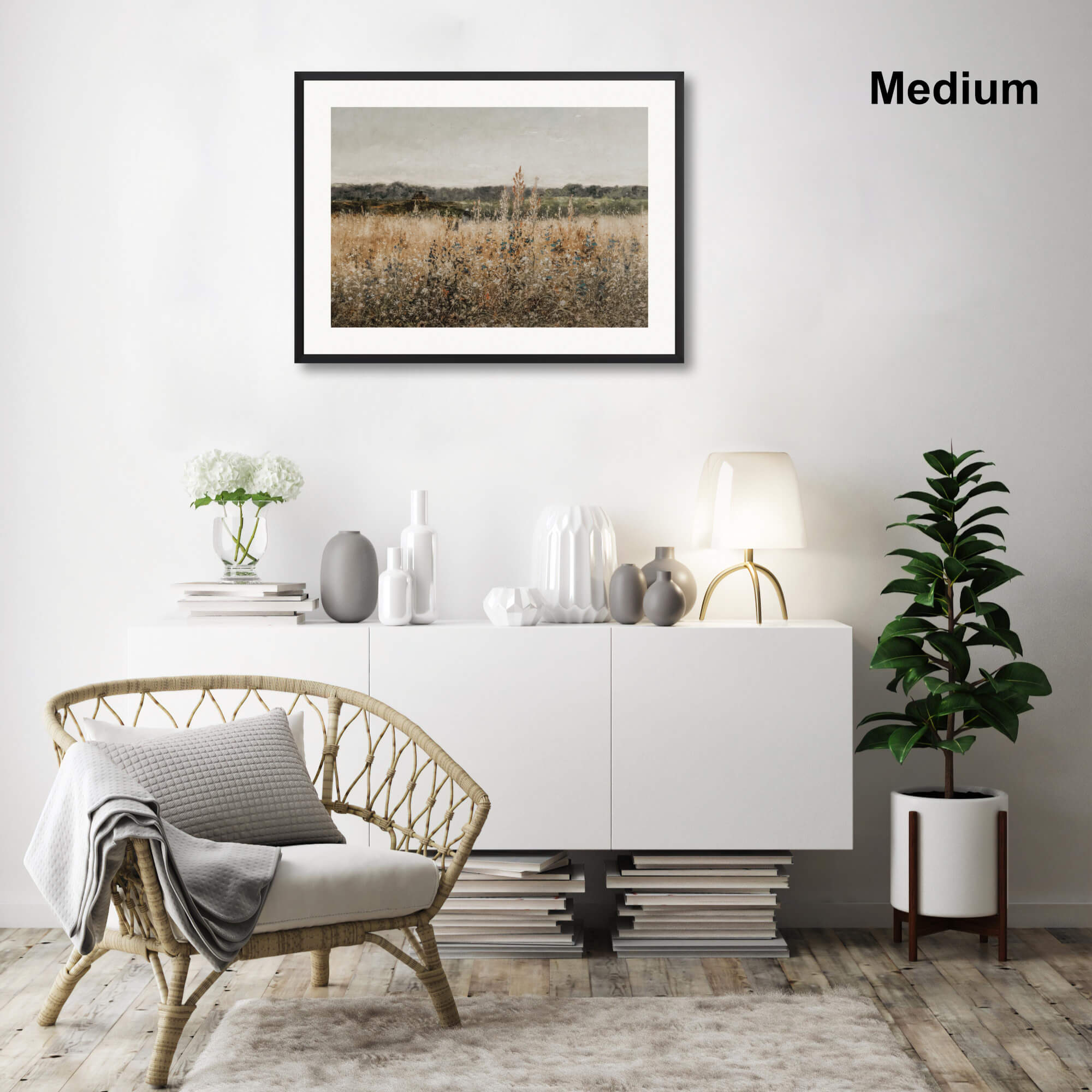 Blossomed Field by Antoine Chintreuil Wall Art for Living Room