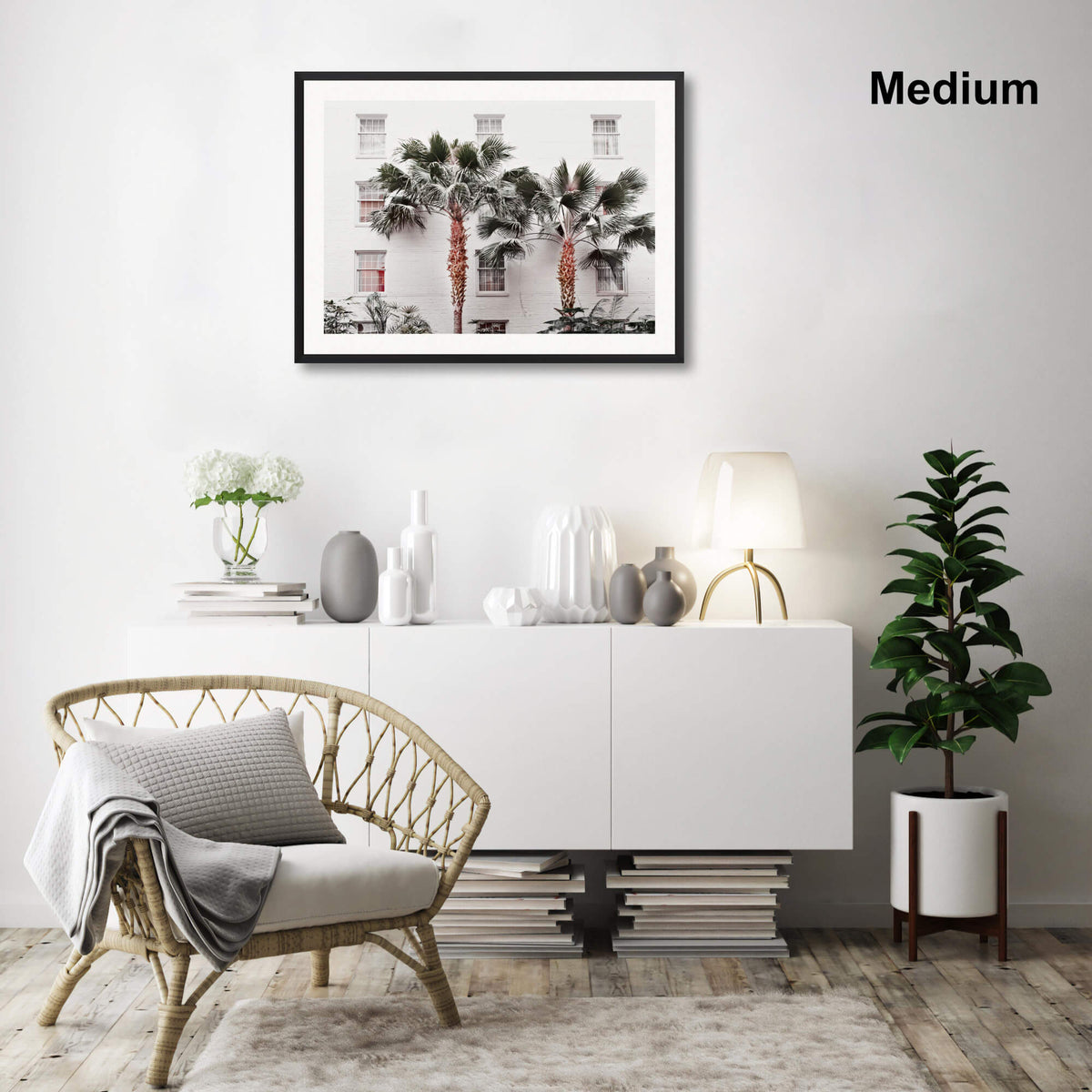 Casa Palms Wall Art for Living Room
