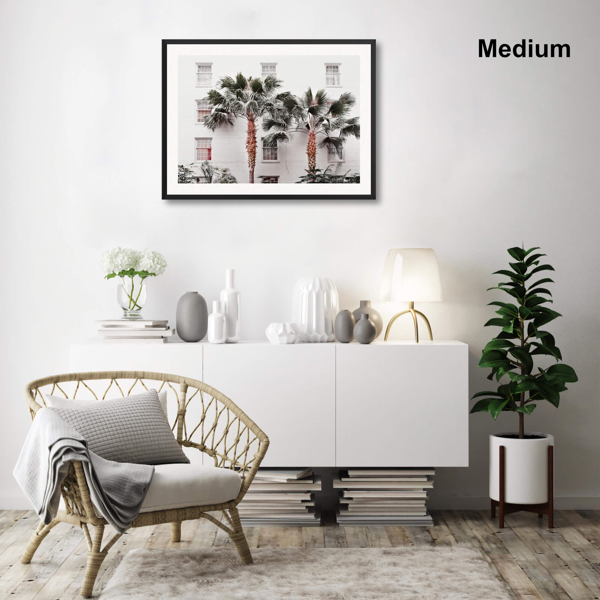 Casa Palms Wall Art for Living Room