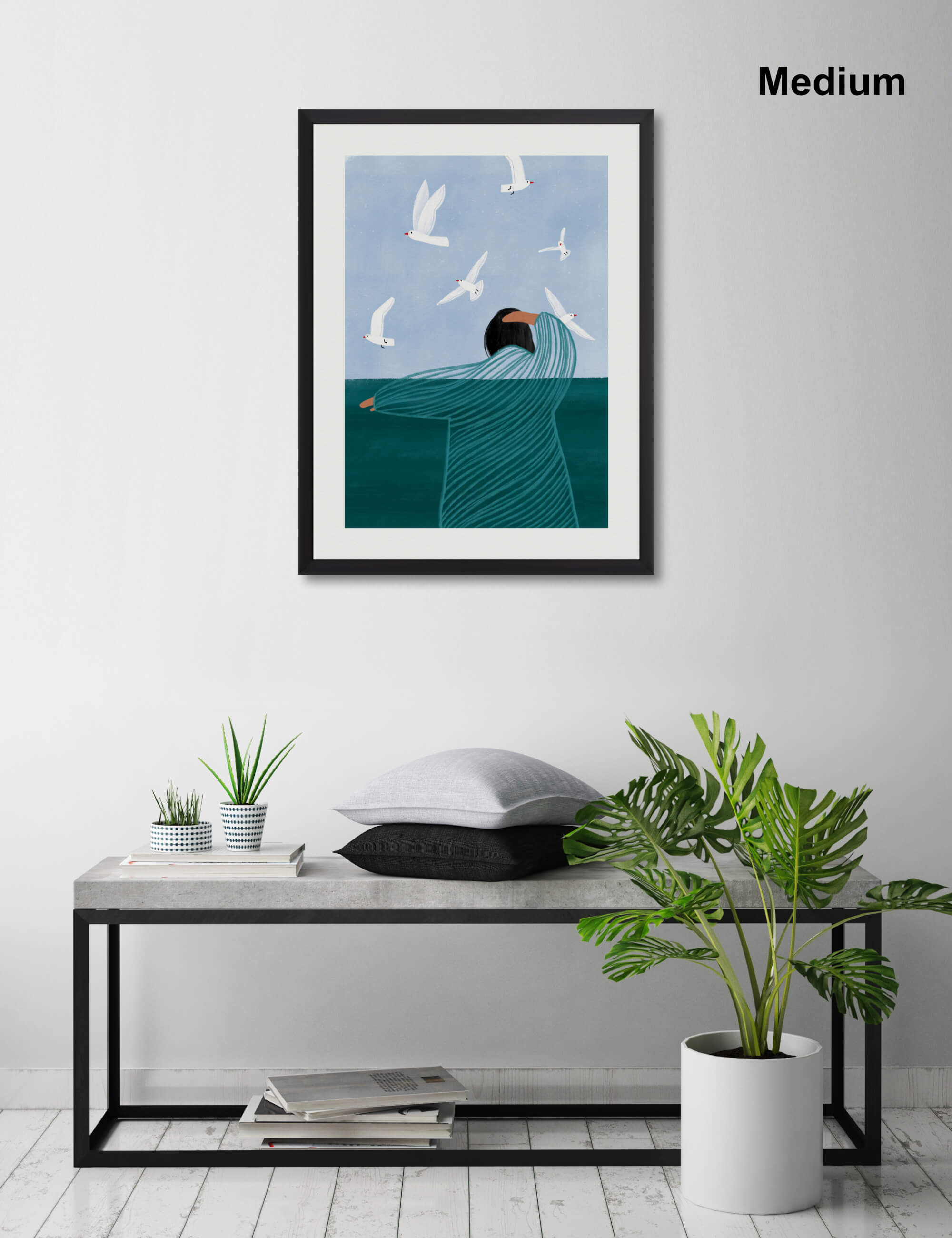Seaside by Bea Müller Wall Art for Living Room