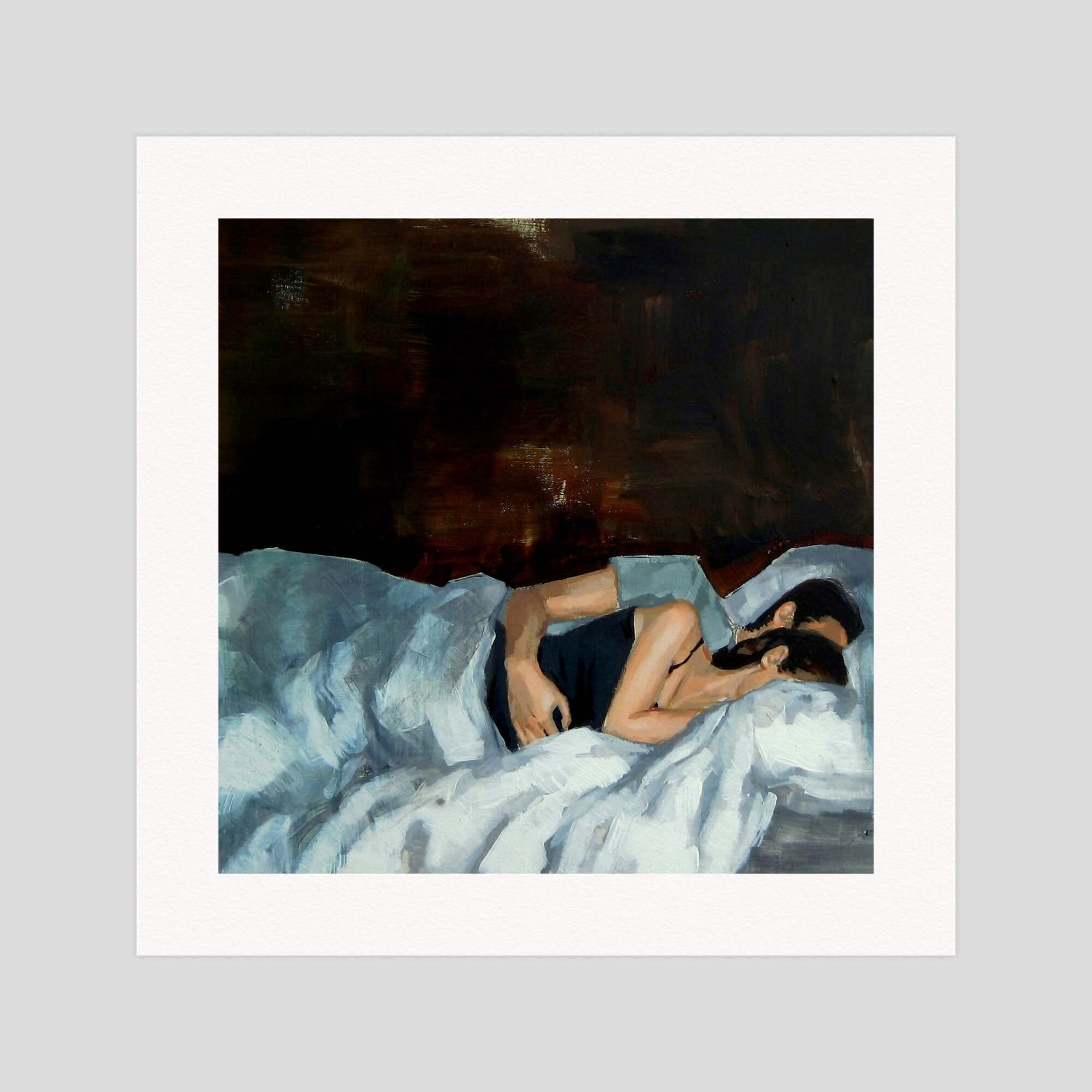 Clare Elsaesser November gallery quality art print produced using 100% cotton rag textured art paper and pigment based archival inks in New Zealand.
