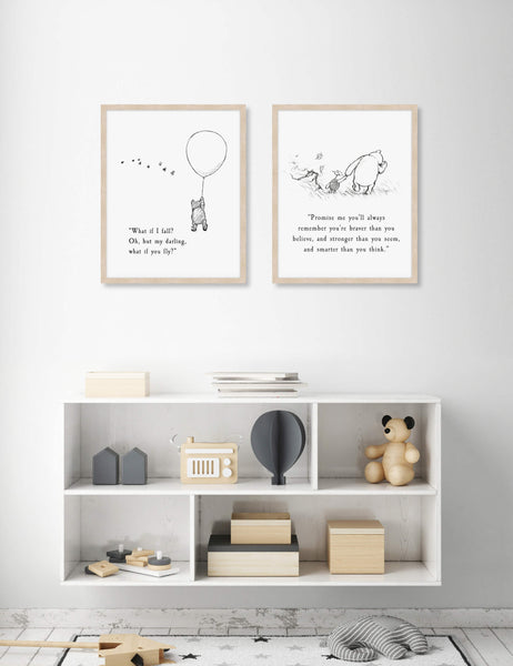 Winnie The Pooh - Promise Me Art Print | Pop Motif