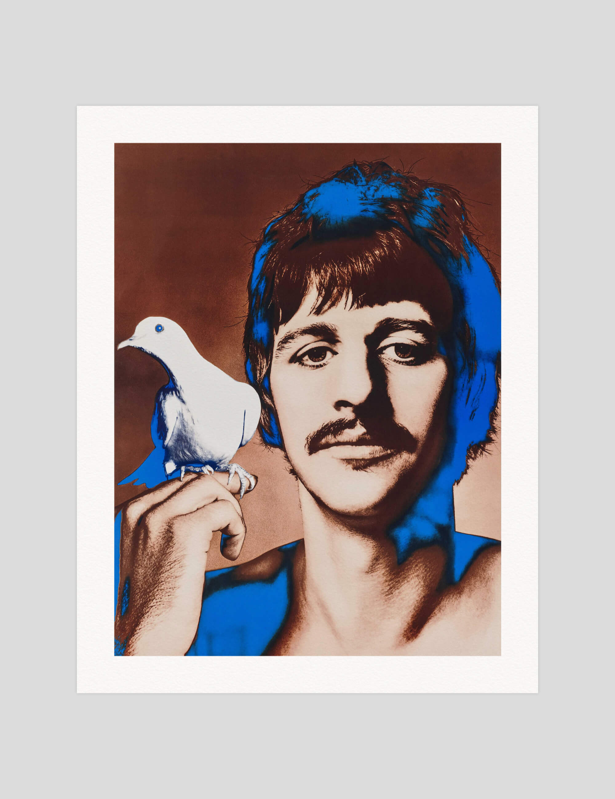 Richard Avedon Ringo Starr gallery quality art print produced using 100% cotton rag textured art paper and pigment based archival inks in New Zealand.