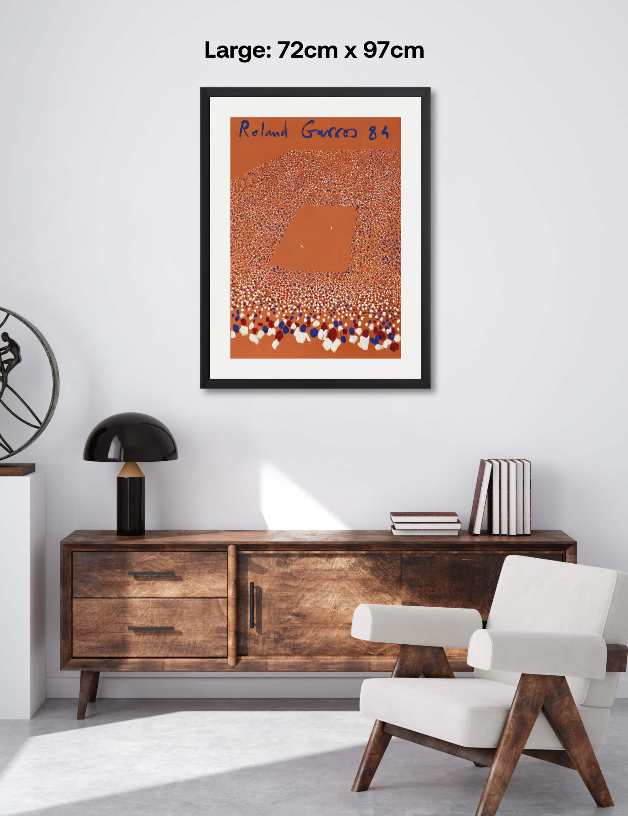 Roland Garros 84 Art Print by Gilles Aillaud | Pop Motif