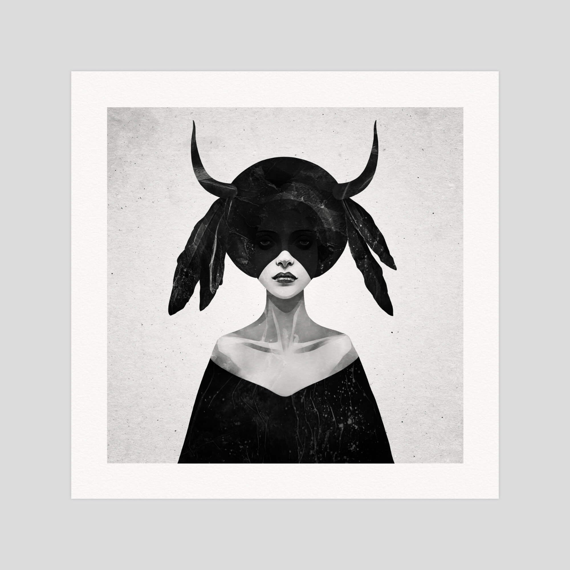 Ruben Ireland The Mound II gallery quality art print produced using 100% cotton rag textured art paper and pigment based archival inks in New Zealand.