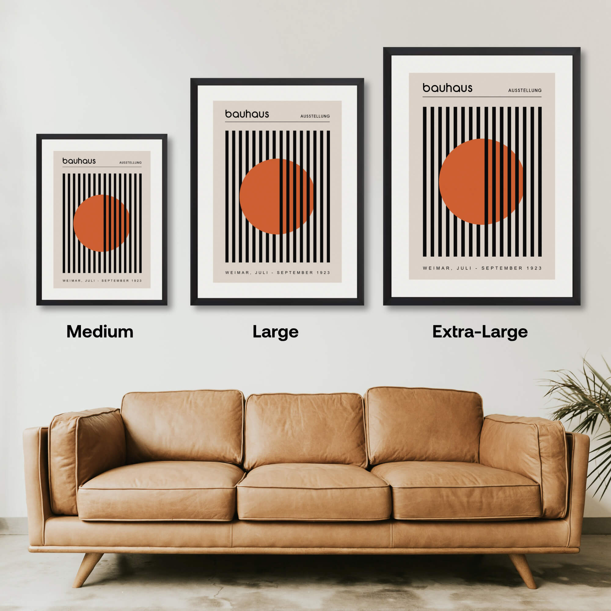 Bauhaus Ausstellung 1923 Circle Study Art Print | Pop Motif