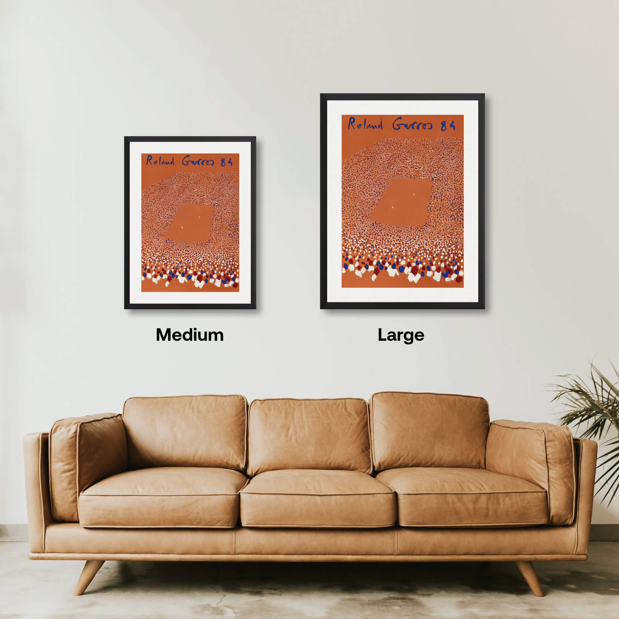 Roland Garros 84 Art Print by Gilles Aillaud | Pop Motif