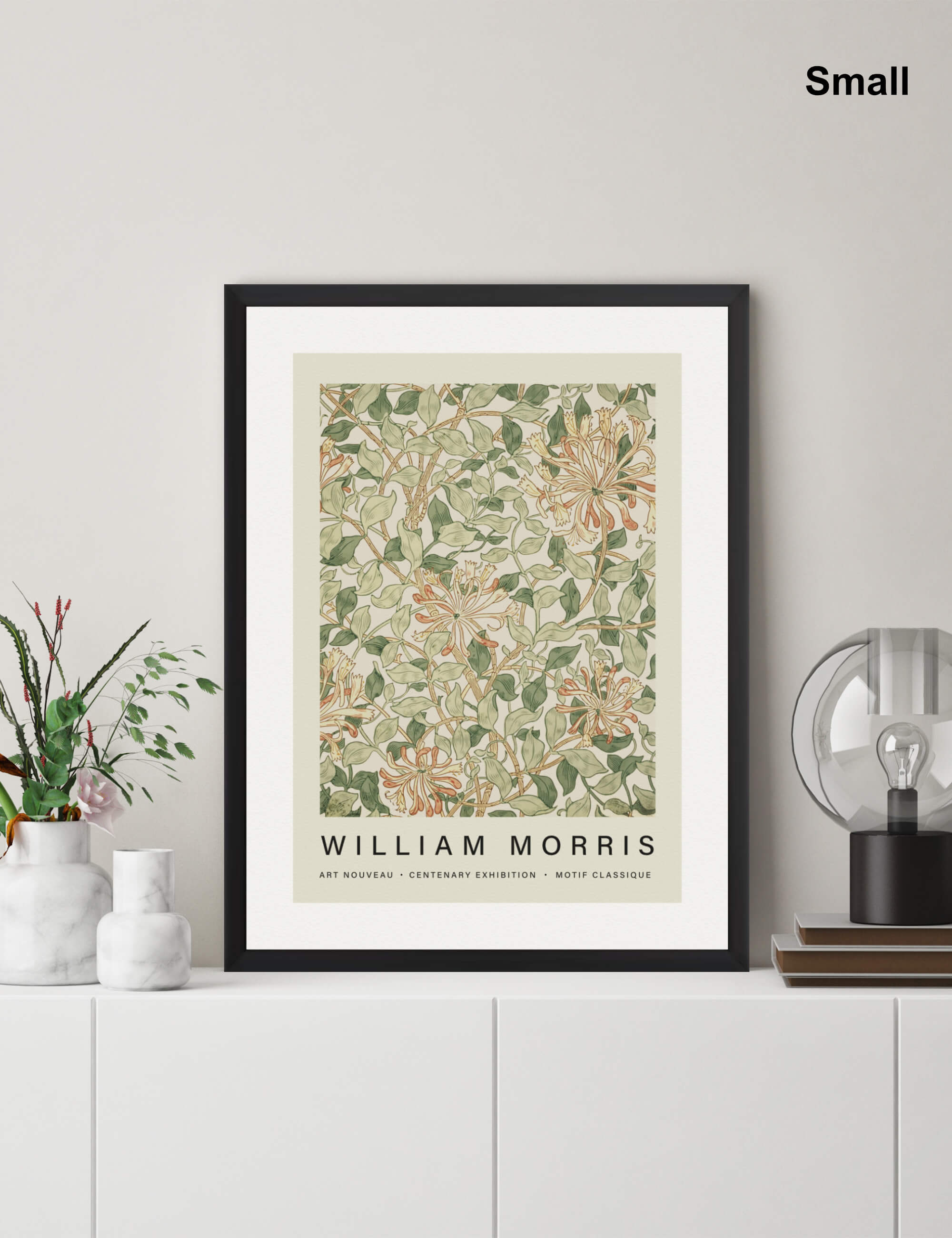 Honeysuckle by William Morris Wall Art