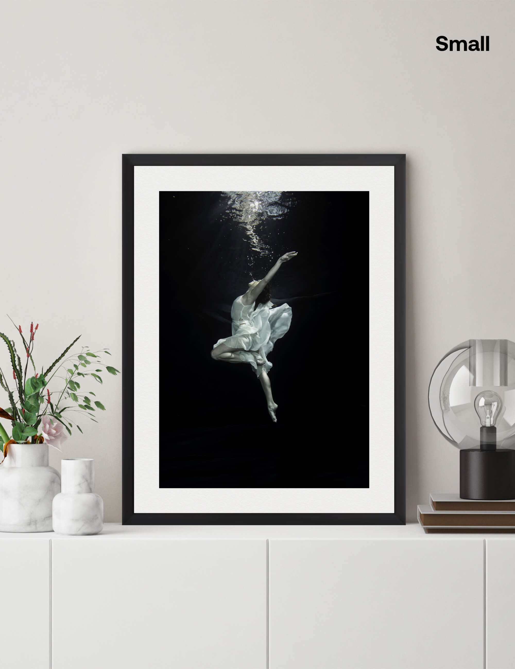 Dancer In The Deep Wall Art