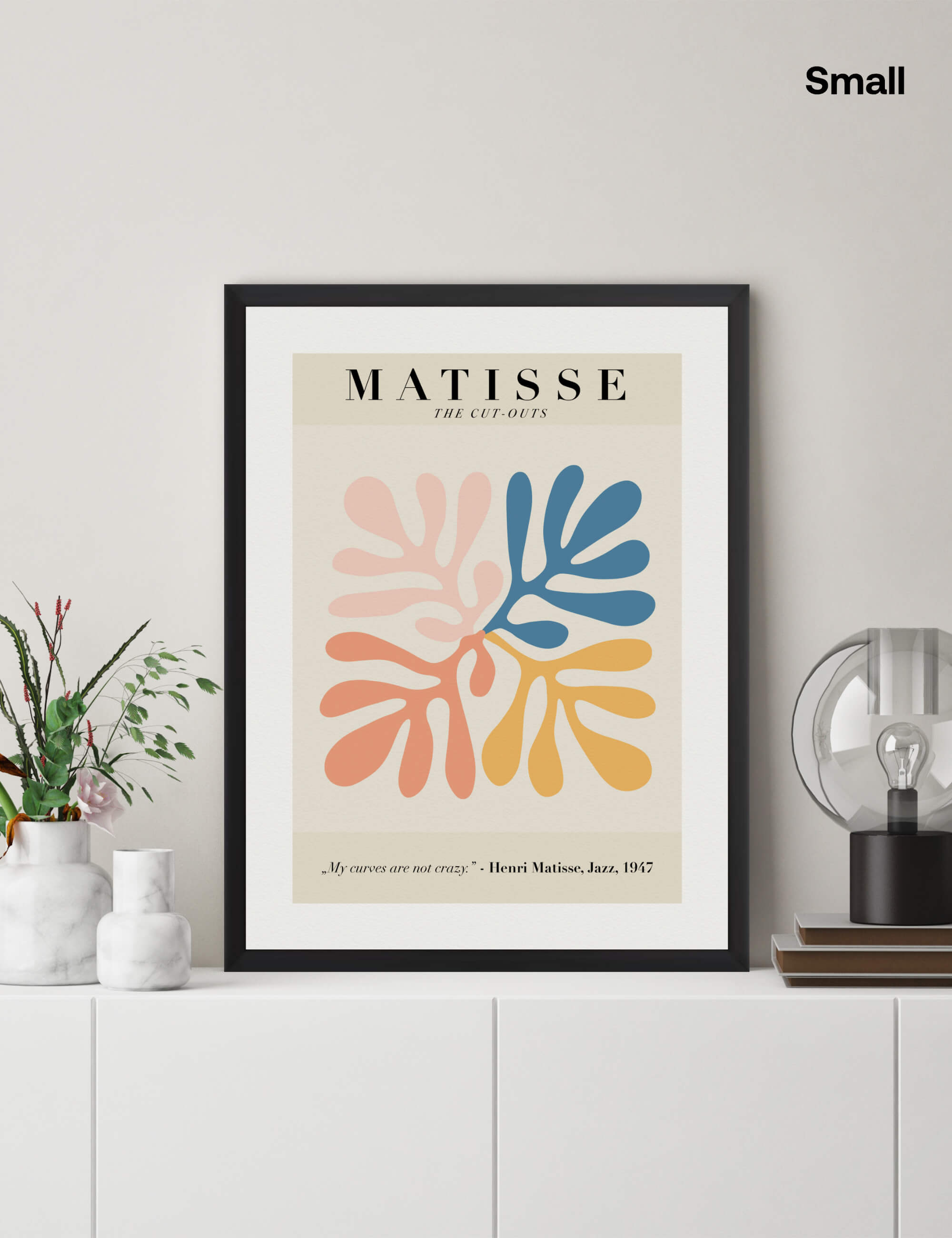 Matisse Jazz 1947 Exhibition Poster by Henri Matisse | Pop Motif