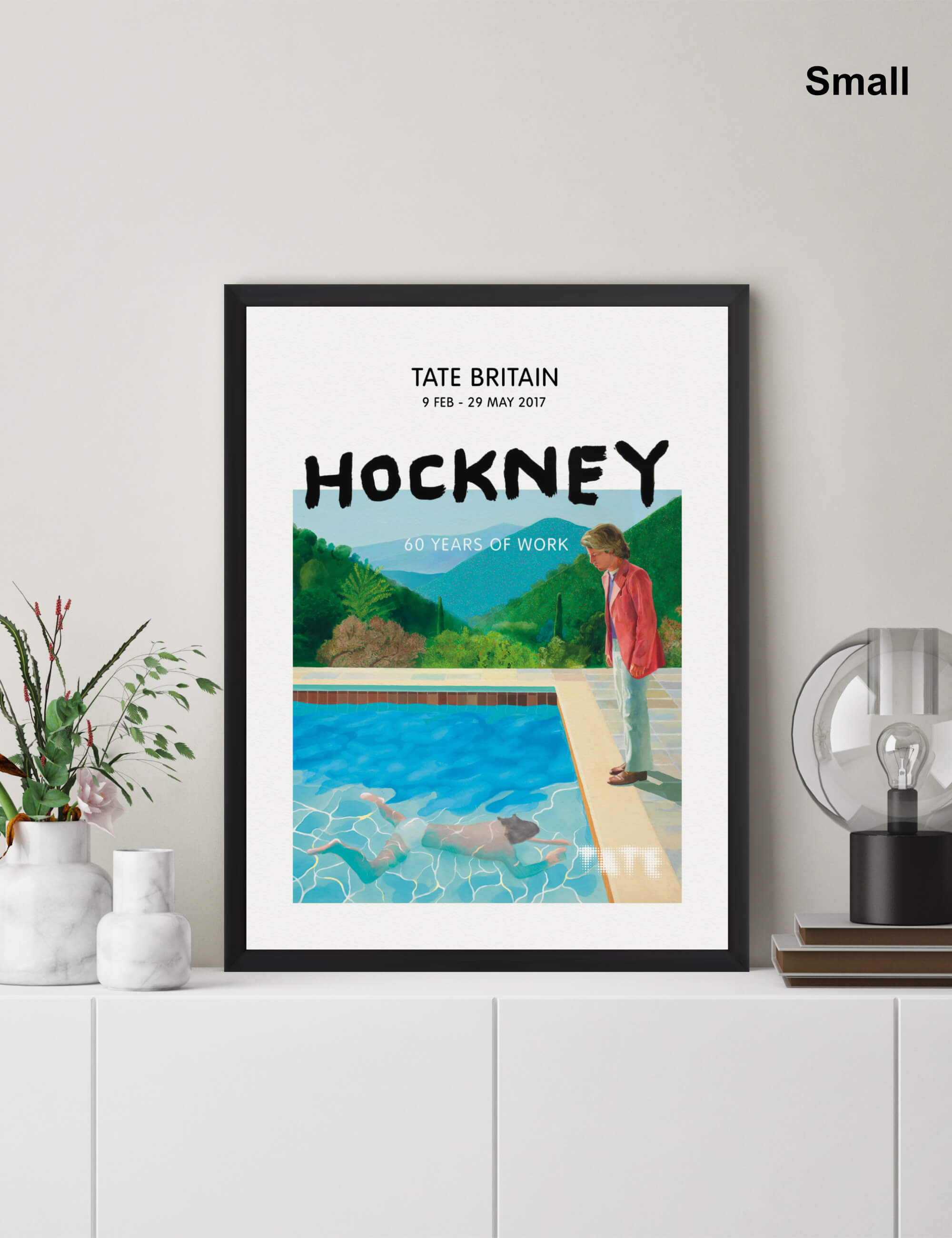 Hockney Tate Britain Portrait of an Artist by David Hockney Wall Art