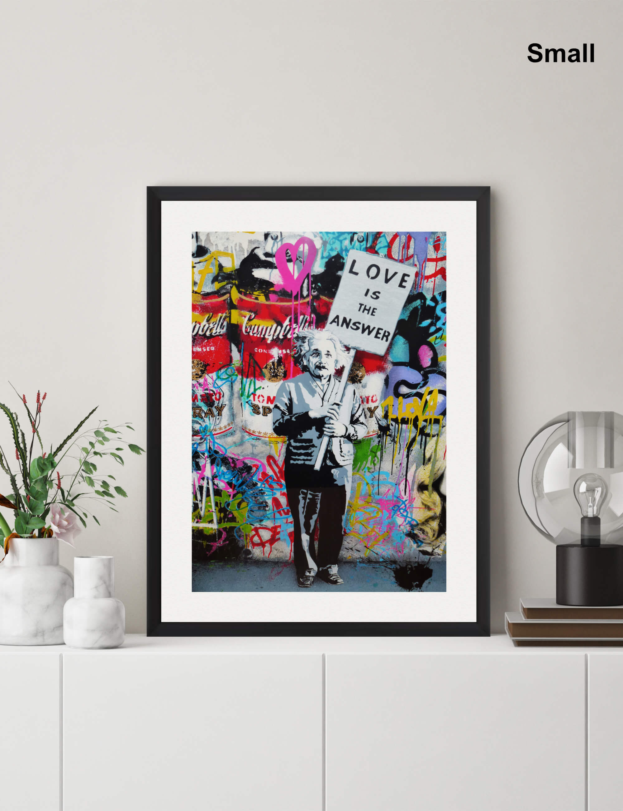 Love Is The Answer by Mr Brainwash Wall Art