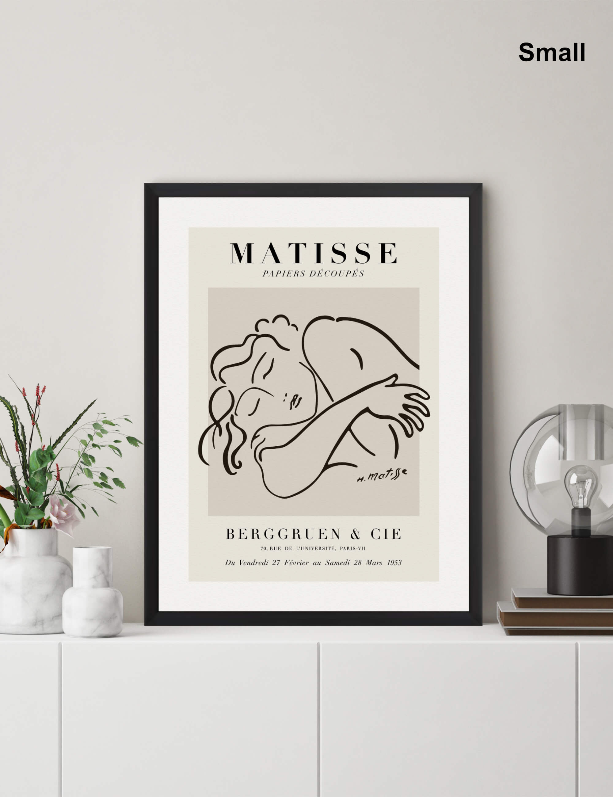 Matisse Sleeping Woman Wall Art