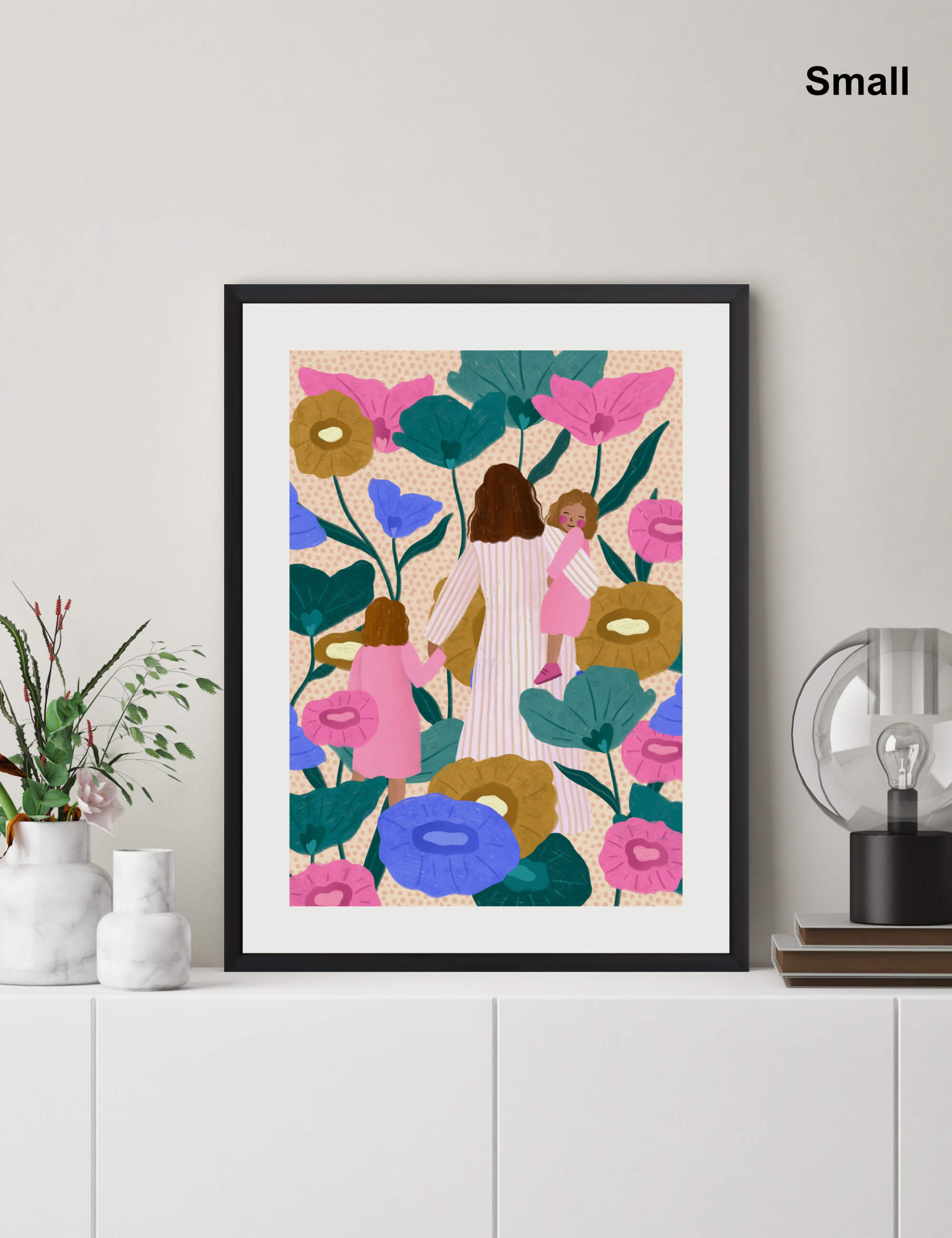 Mother and Daughters by Bea Müller Wall Art