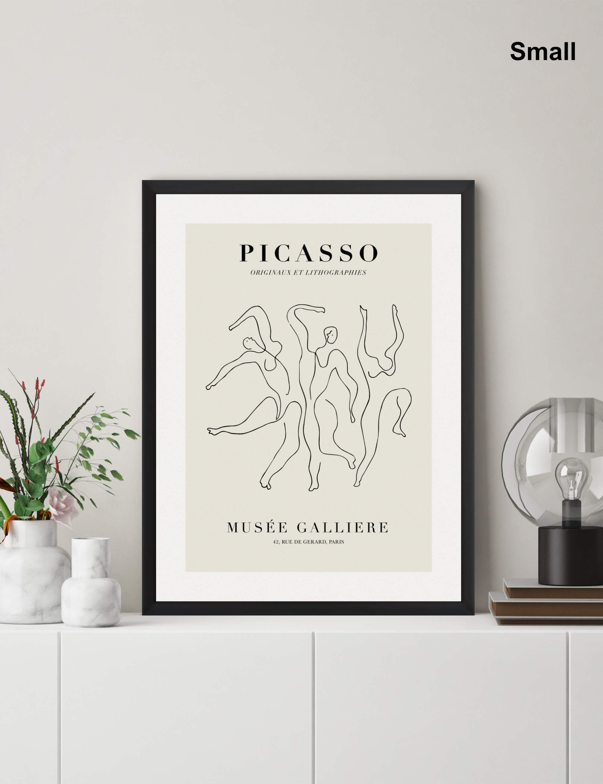 Musee Galliere Trois Danseuses by Pablo Picasso Wall Art