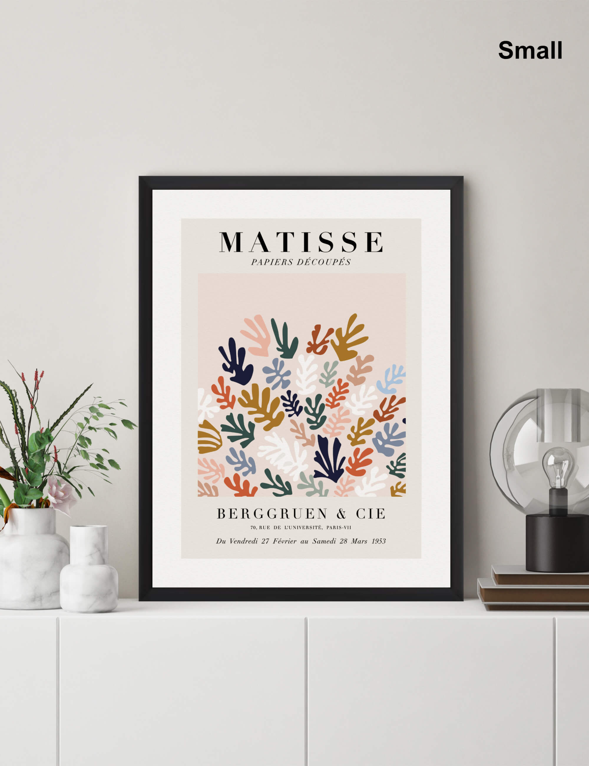 Papiers Decoupes La Gerbe by Henri Matisse Wall Art