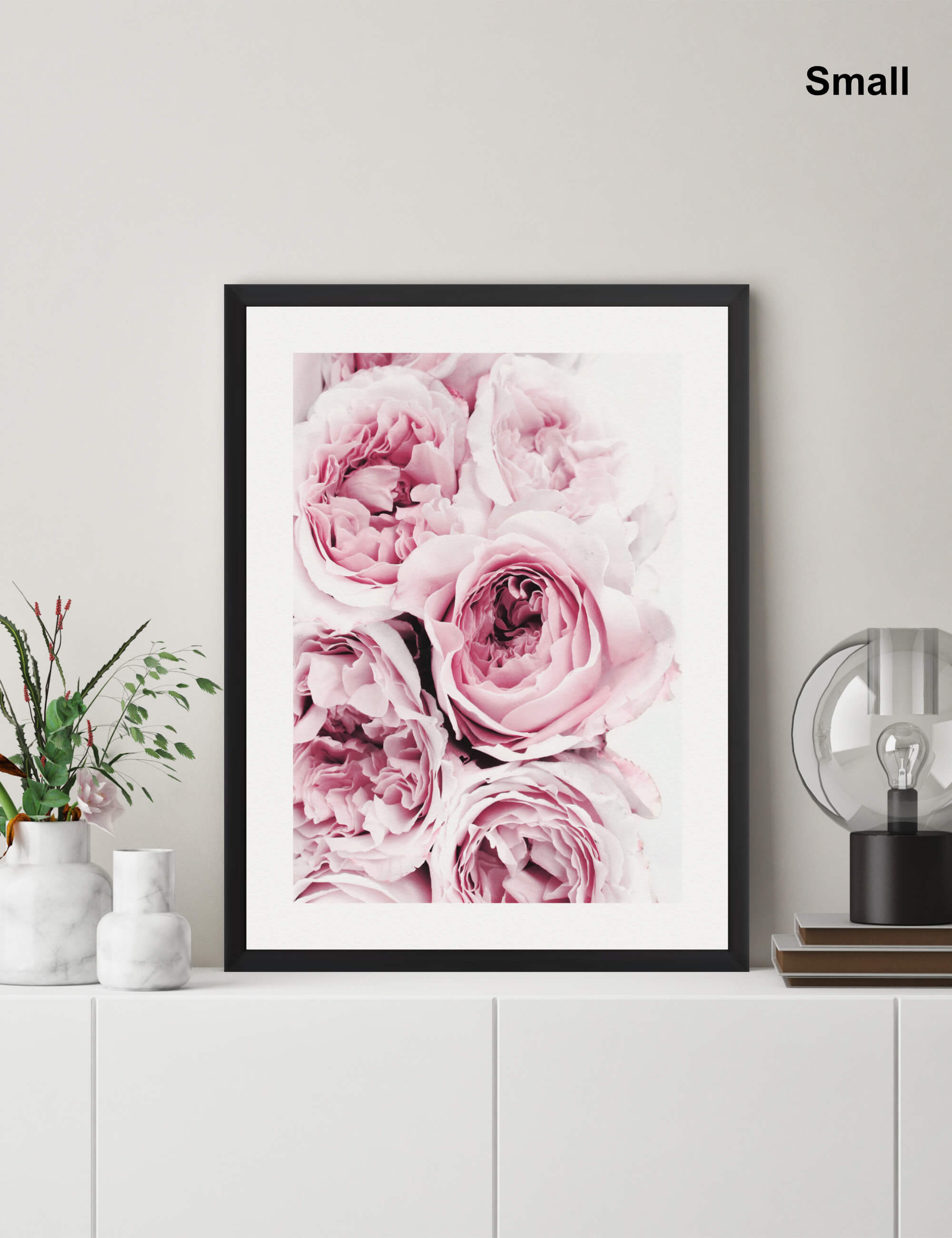 Peonies In Bloom Wall Art