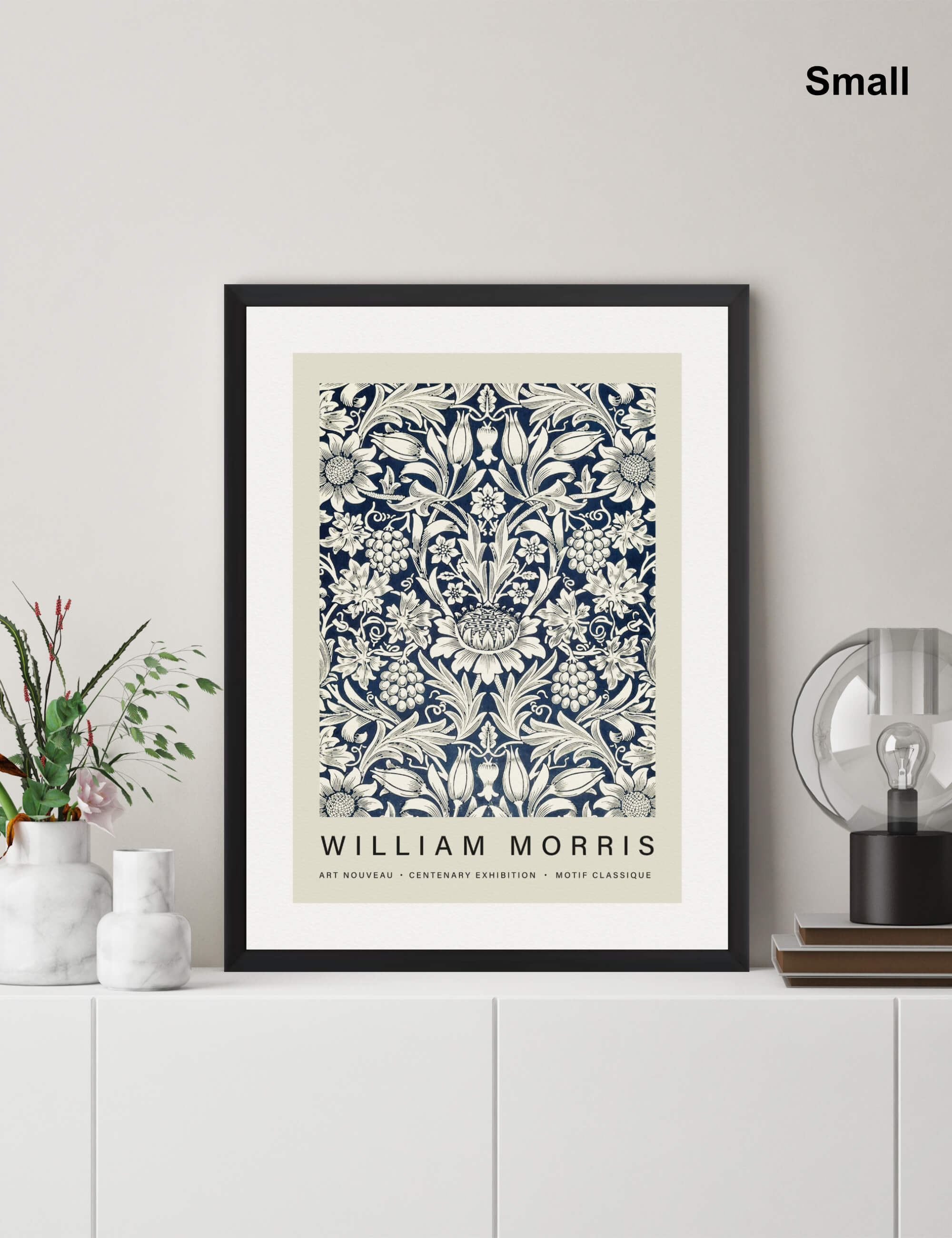 Sunflower by William Morris Wall Art