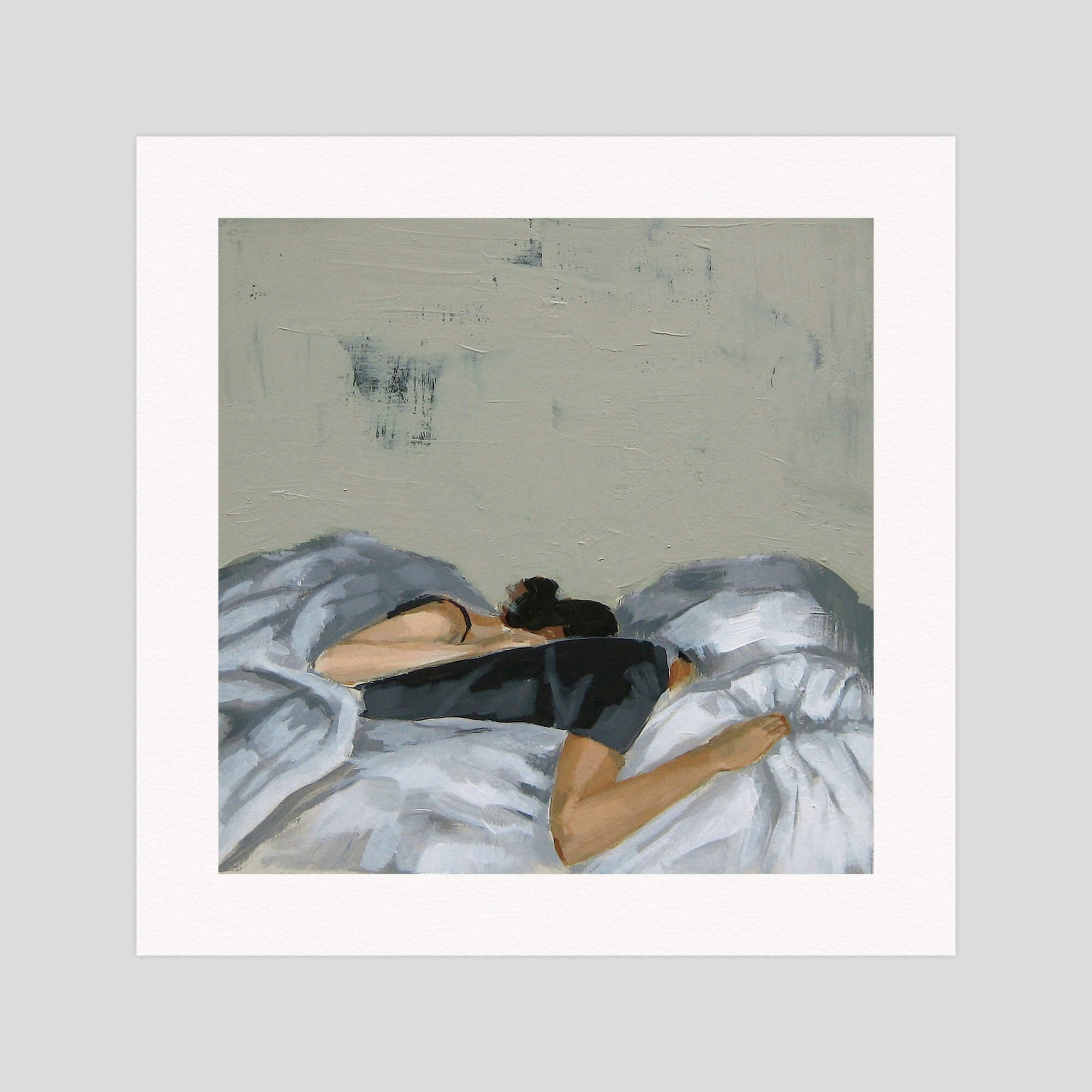 Clare Elsaesser Sweet Dreams gallery quality art print produced using 100% cotton rag textured art paper and pigment based archival inks in New Zealand.