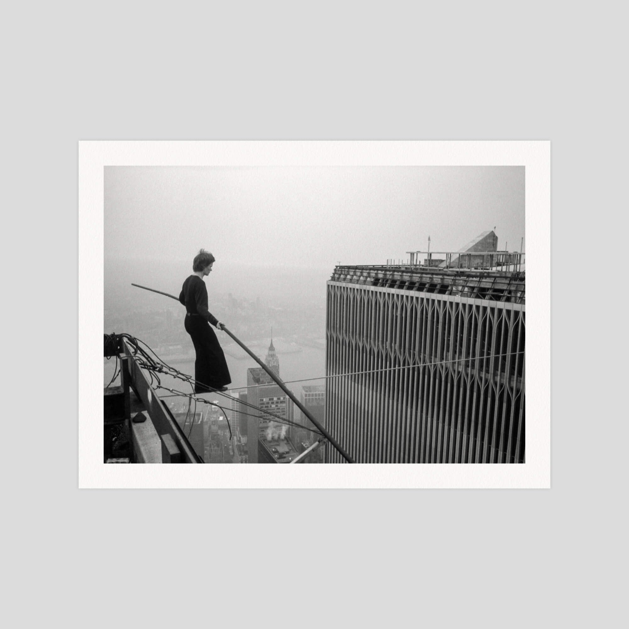 Twin Towers Walk gallery quality art print produced using 100% cotton rag textured art paper and pigment based archival inks in New Zealand.