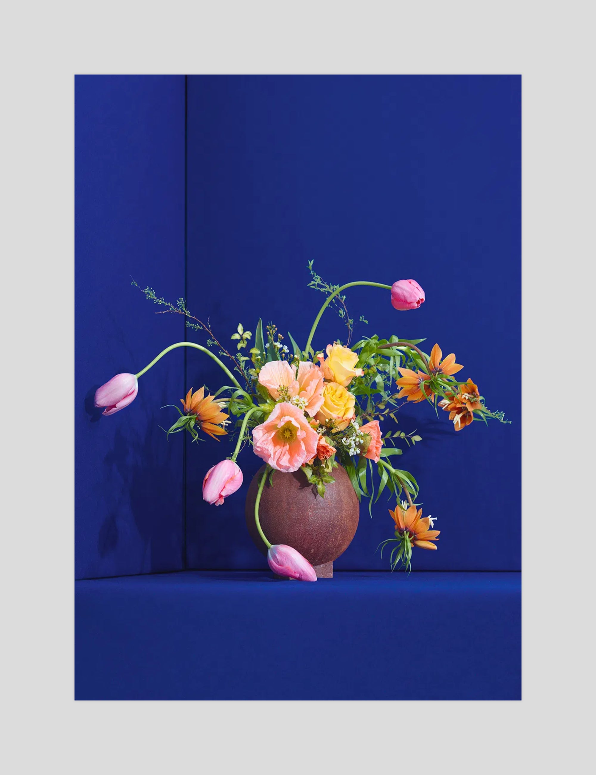 Uffe Buchard Blomst 01 gallery quality art print produced using 100% cotton rag textured art paper and pigment based archival inks in New Zealand.