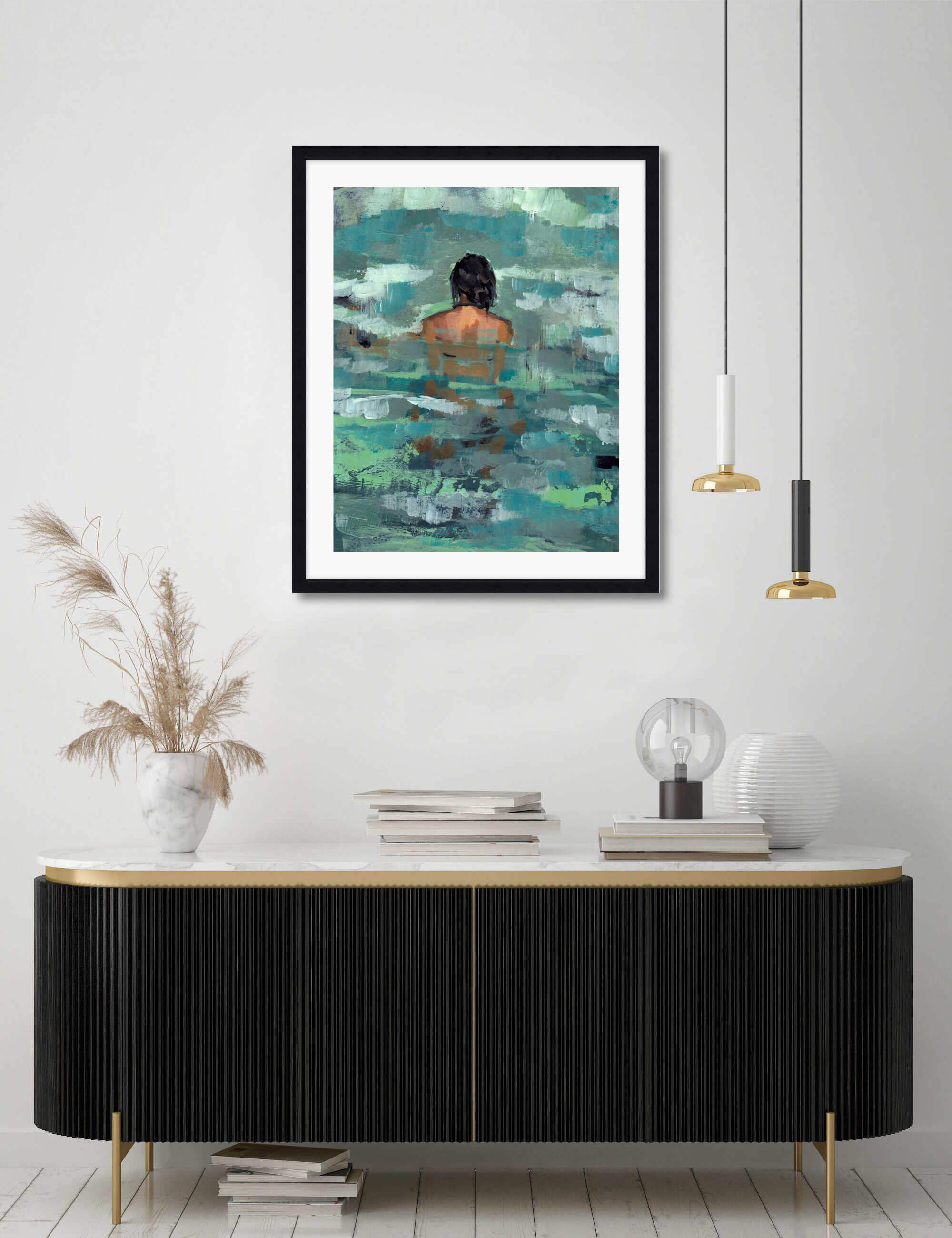 Undertow by Clare Elsaesser Wall Art for Office