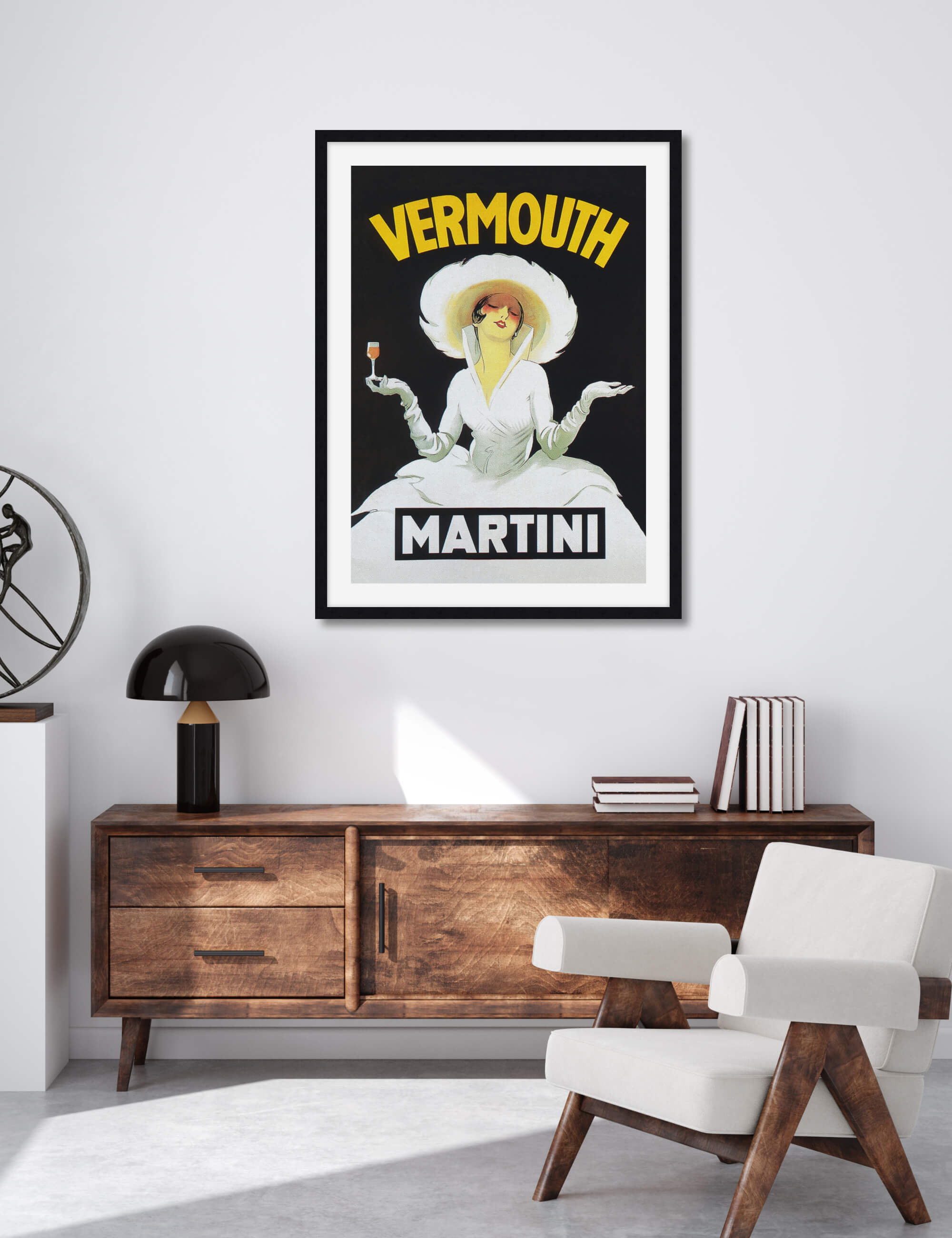 Vermouth Martini by Marcello Dudovich Wall Art for Office