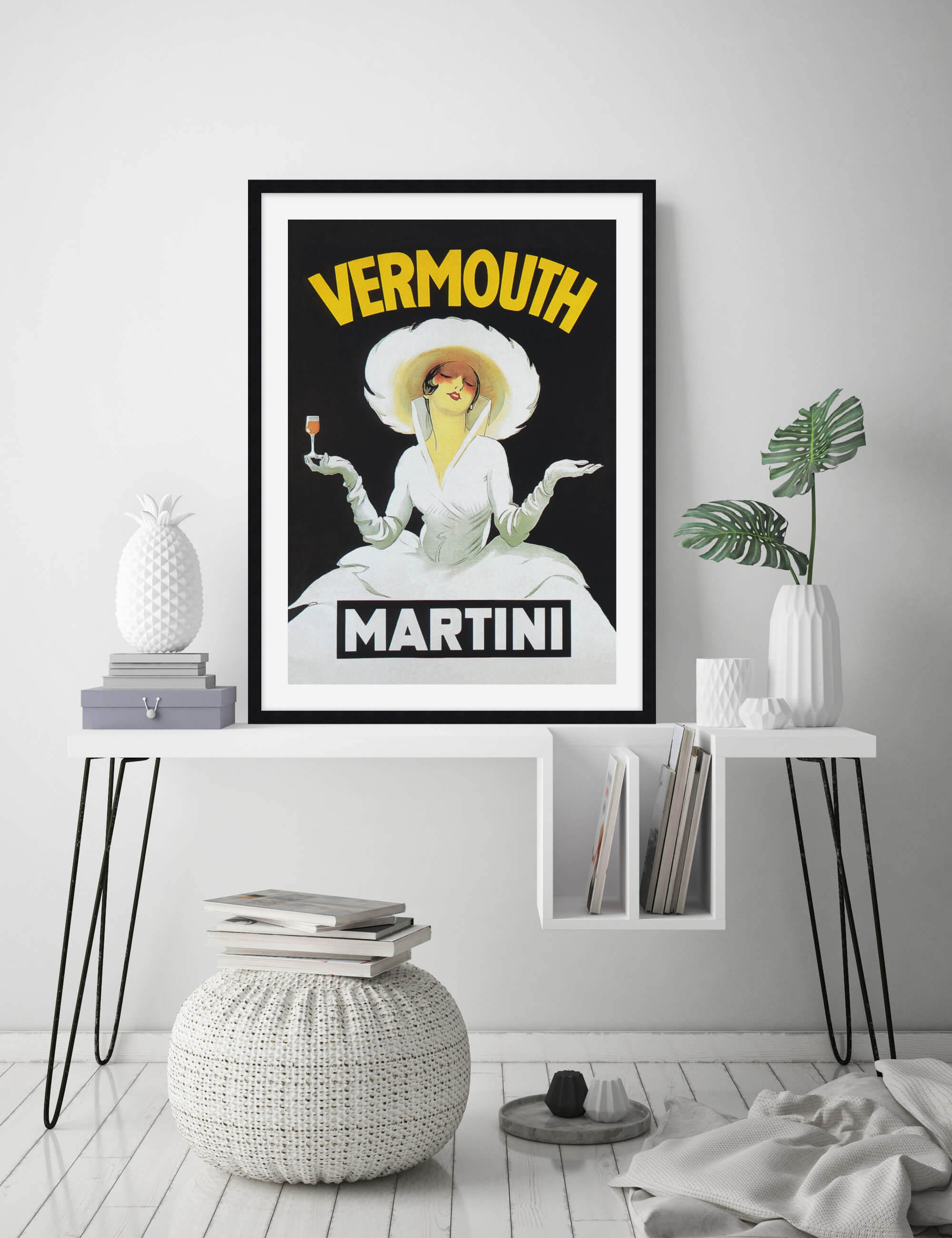 Vermouth Martini by Marcello Dudovich Wall Art for Bedroom