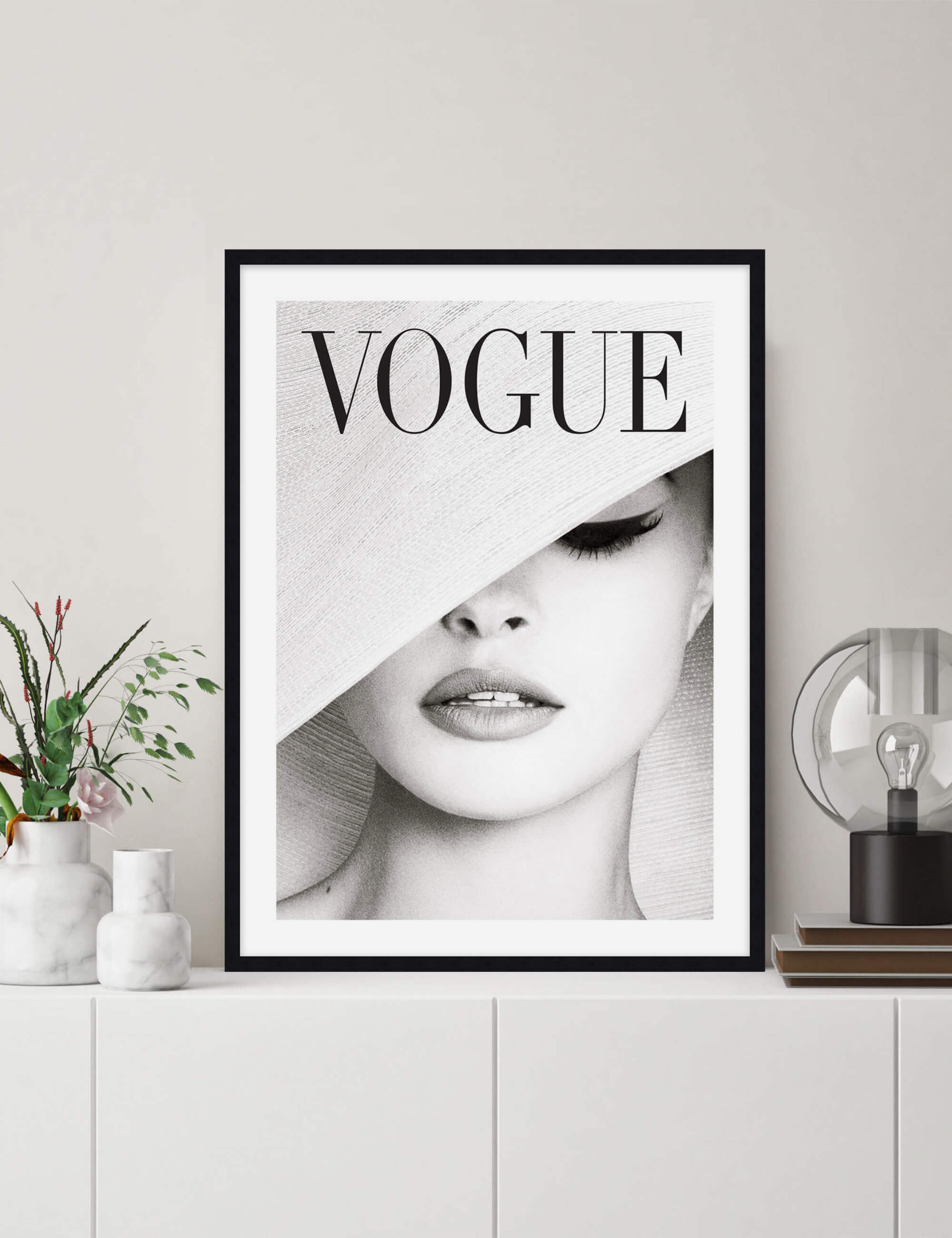Vintage Vogue Cover Wall Art