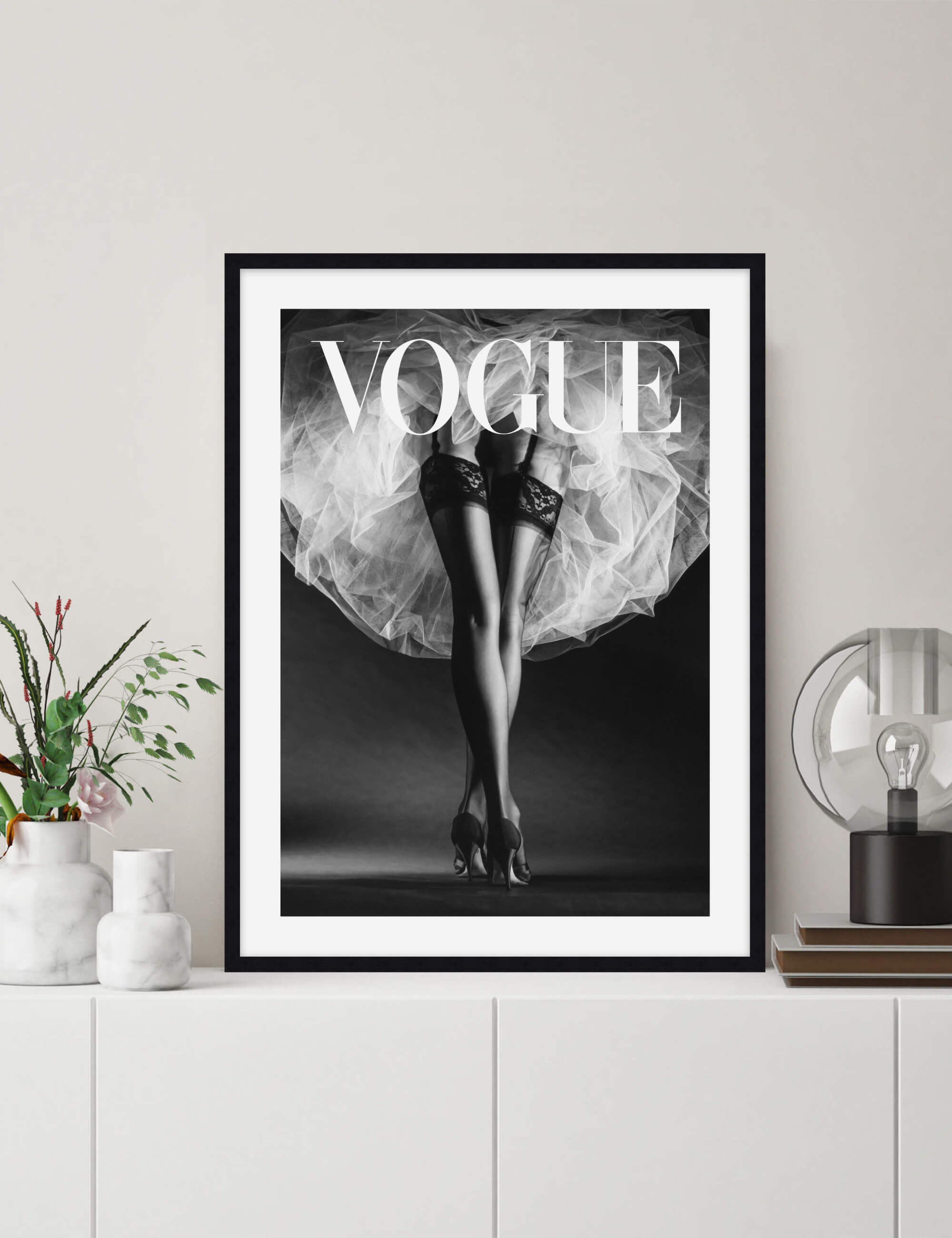 Vogue Tutu Wall Art