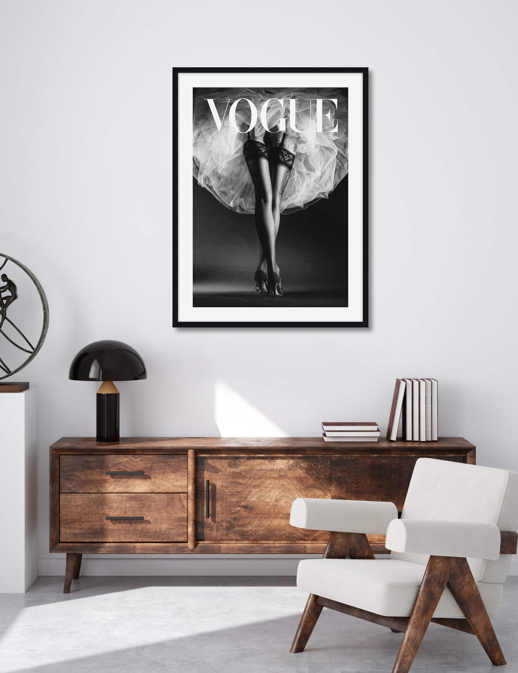 Vogue Tutu Wall Art for Office