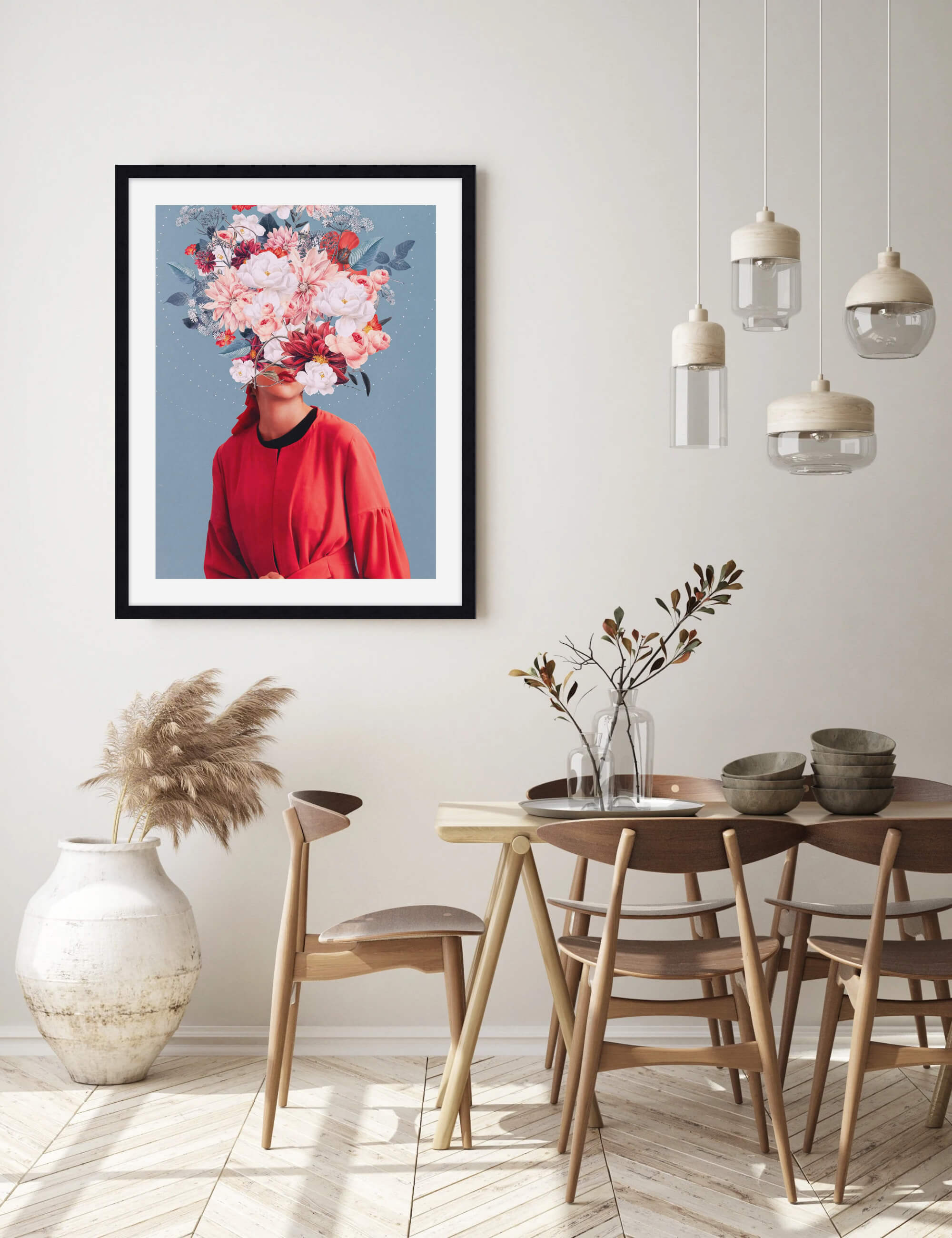 We Gathered In Spring by Frank Moth Wall Art for Dining Room