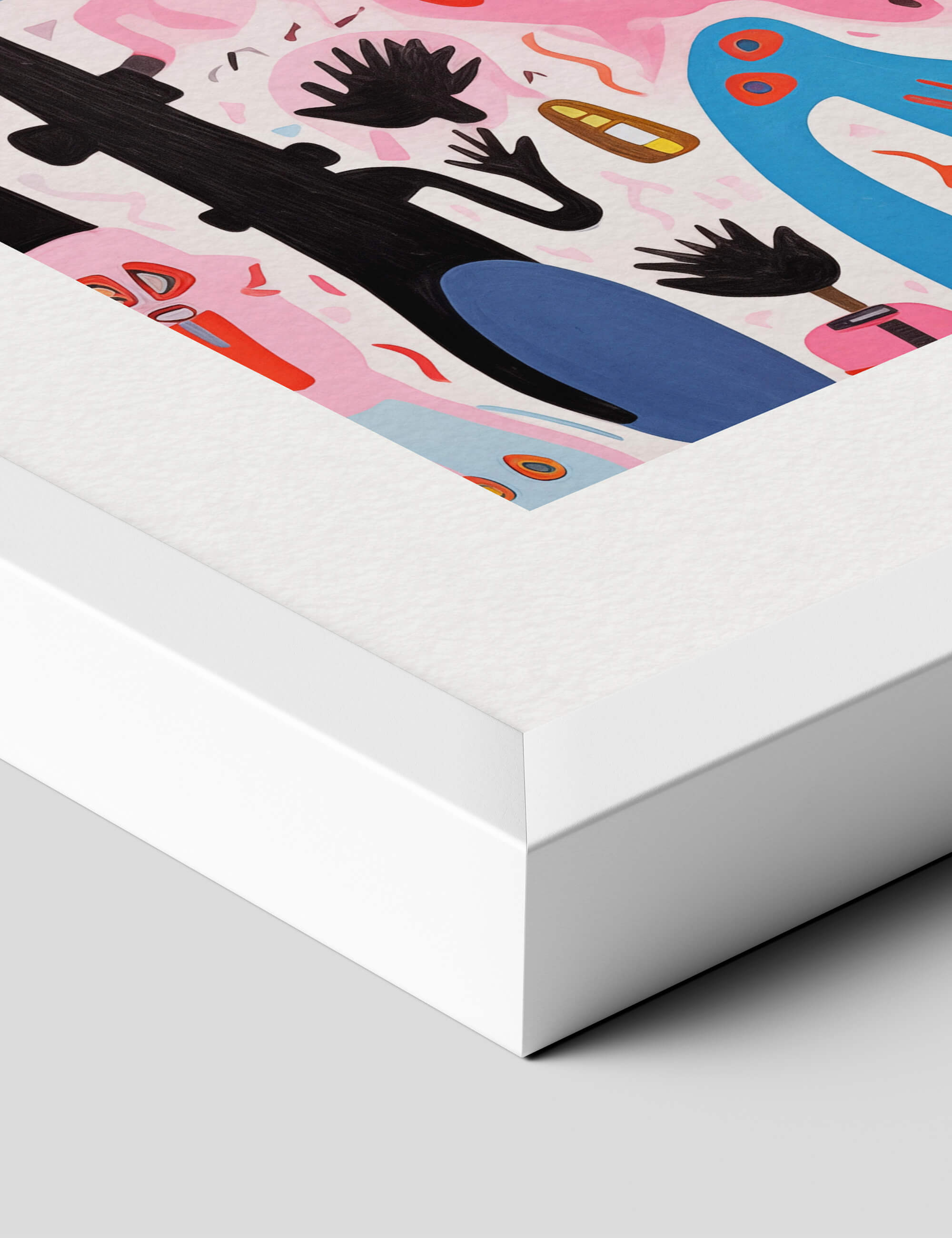 Yayoi Kusama Exhibition Poster Art Print | Pop Motif