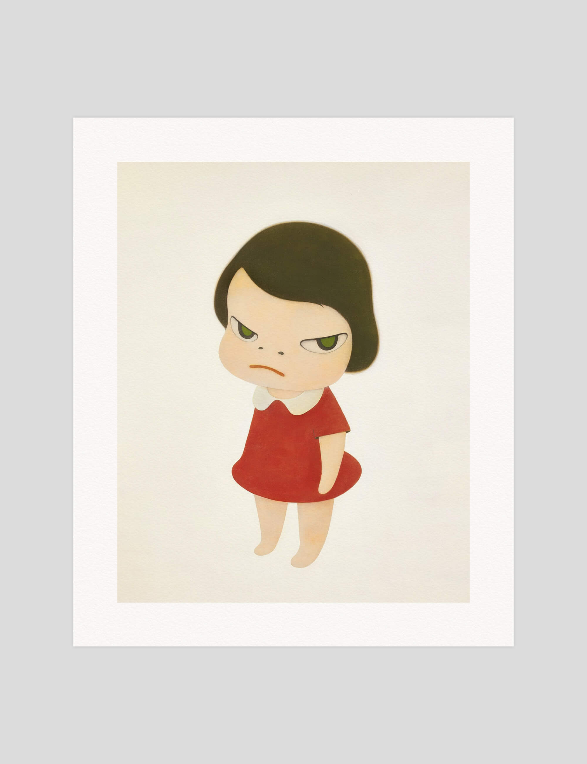 奈良美智 Yoshitomo Nara Knife Behind Back yoshitomo-nara-knife-behind-