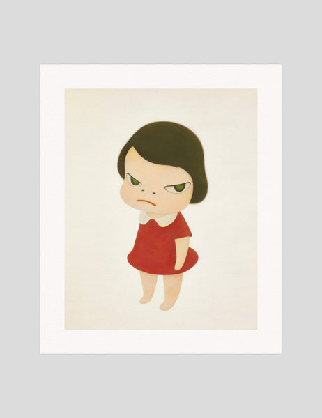 Knife Behind Back Art Print by Yoshitomo Nara | Pop Motif