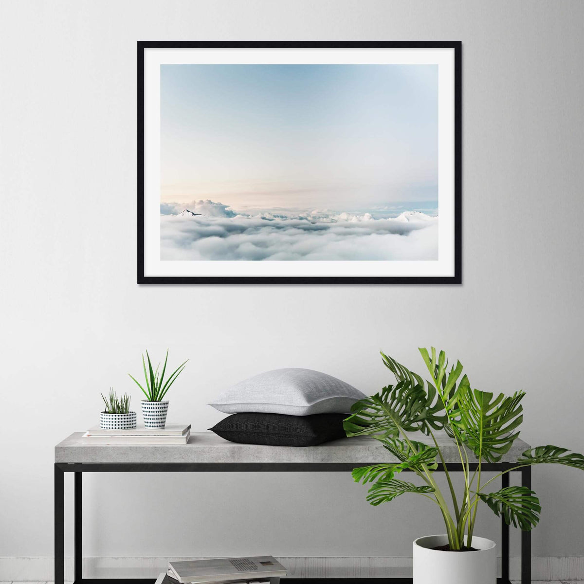 Above The Clouds Wall Art for Bedroom