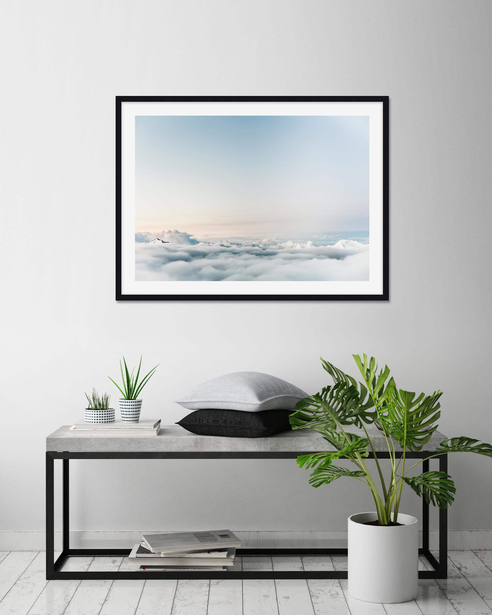 Above The Clouds Wall Art for Bedroom