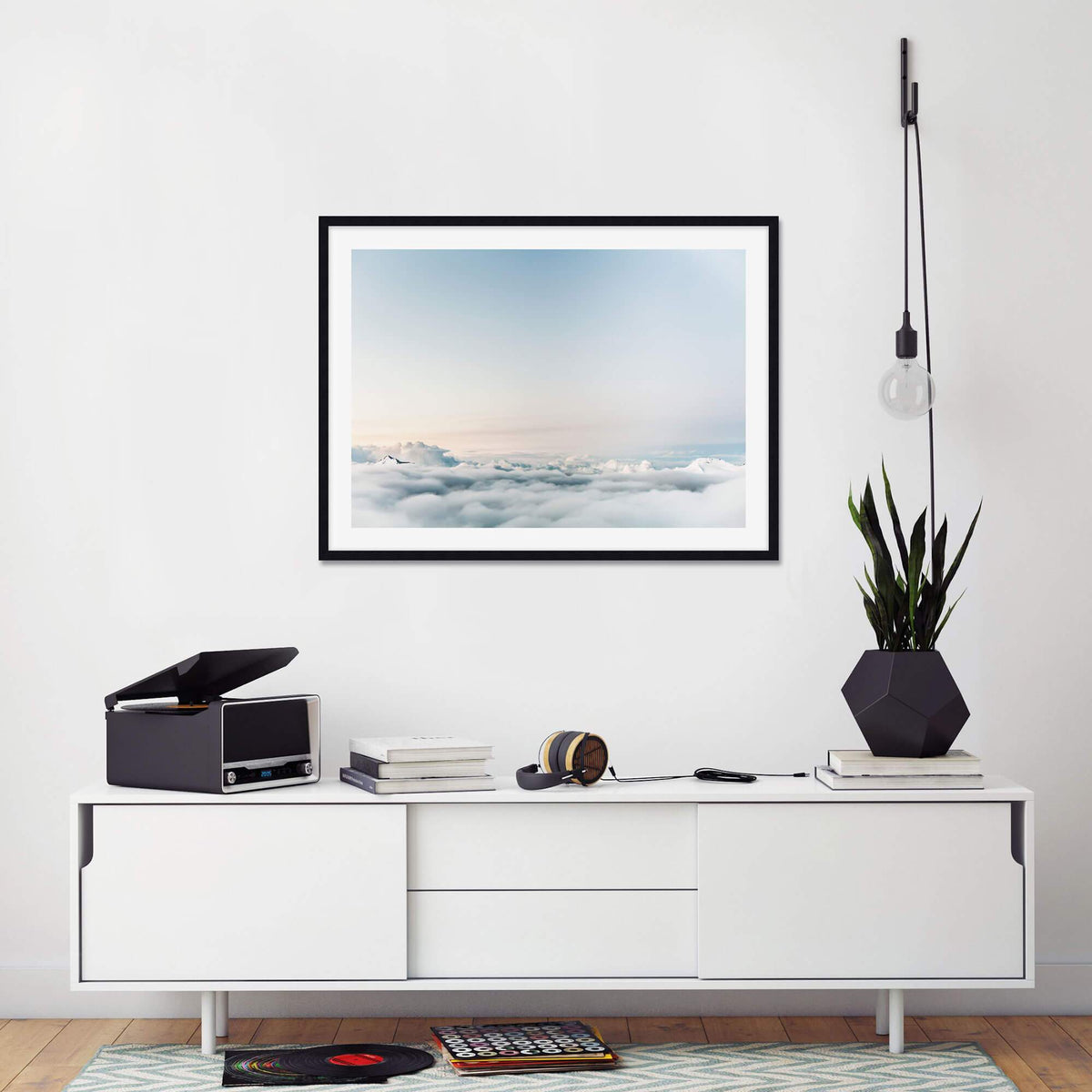 Above The Clouds Wall Art for Office