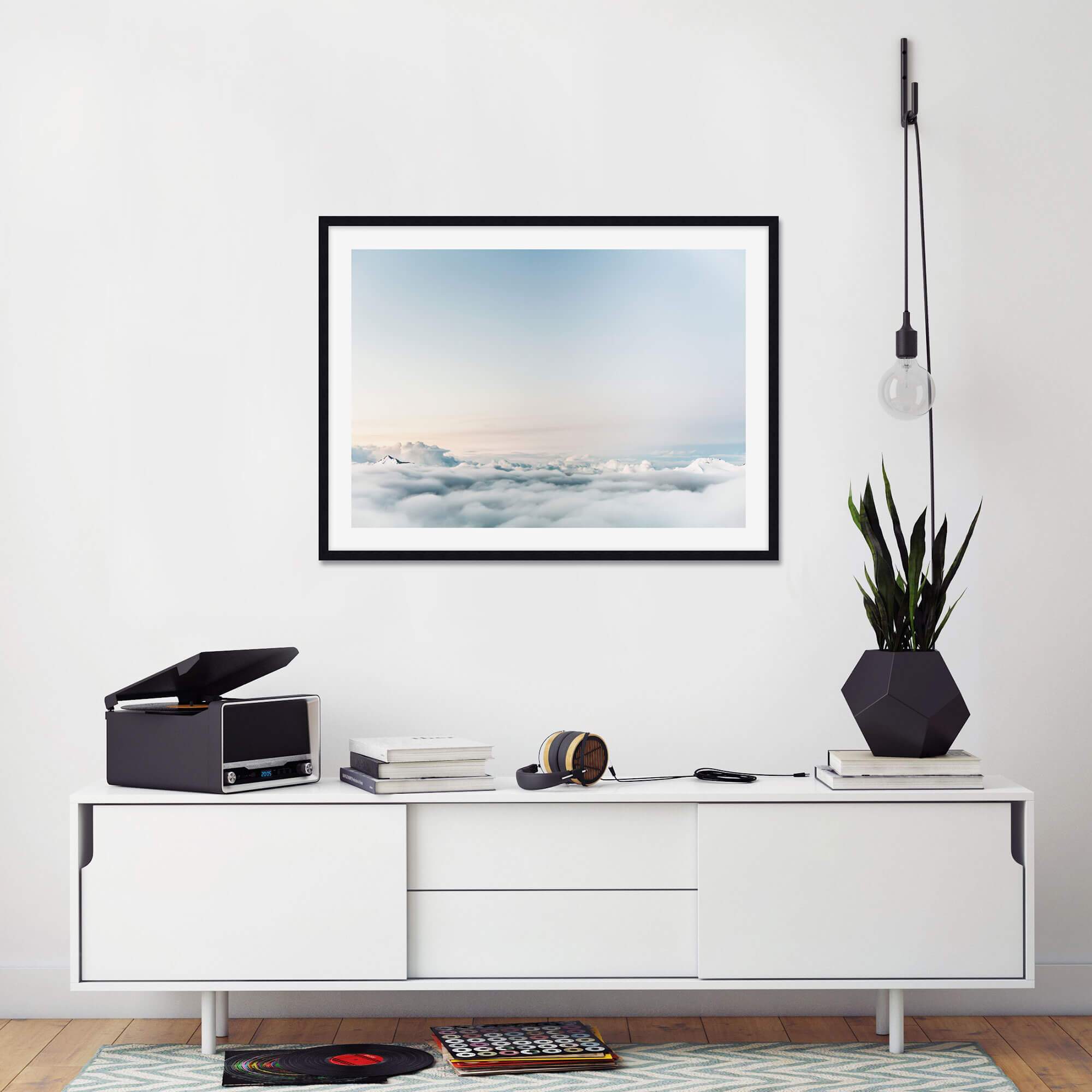 Above The Clouds Wall Art for Office