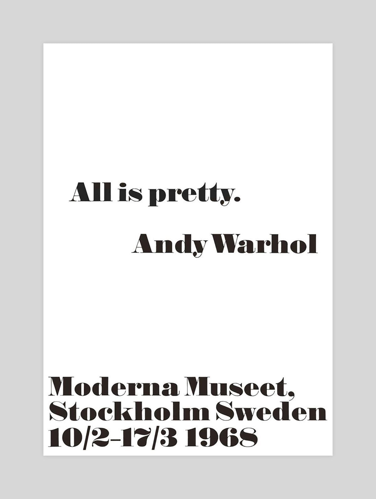 All is by Andy Warhol Art Print Poster | Pop Motif