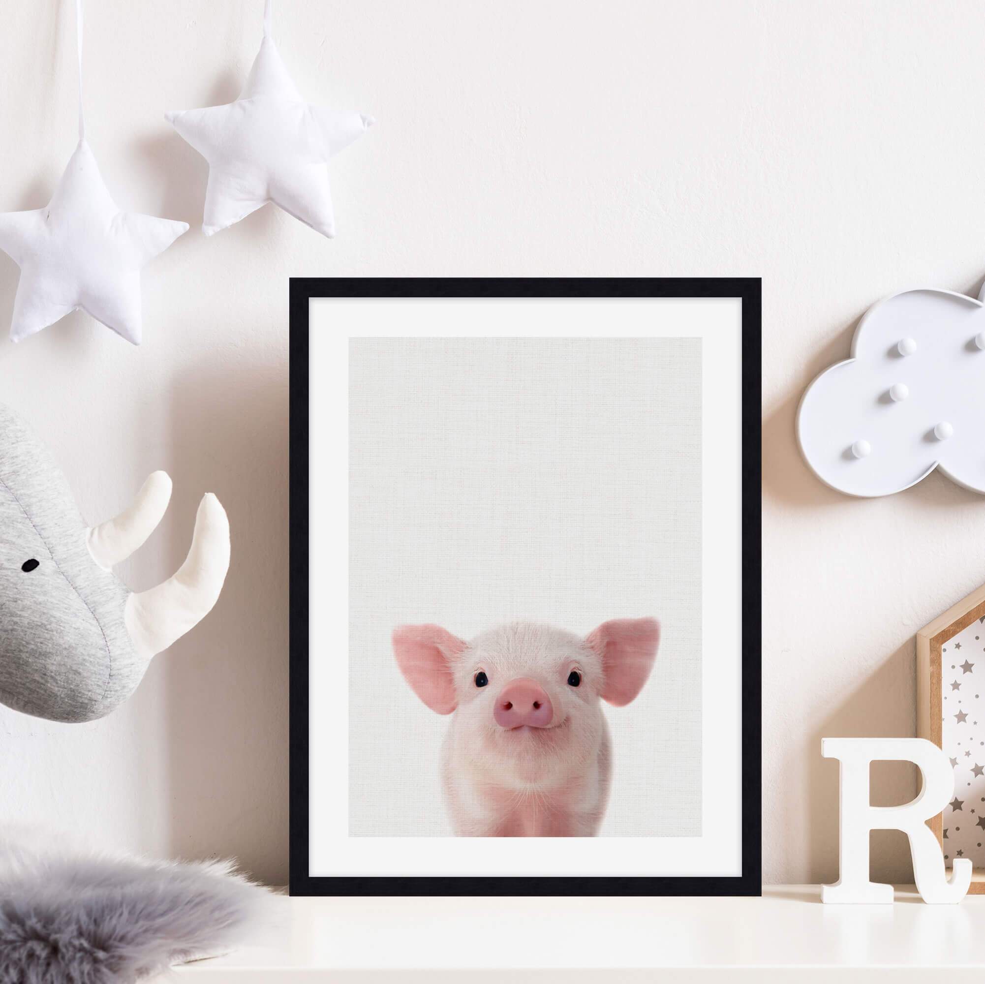 Baby Horse Peekaboo Wall Art