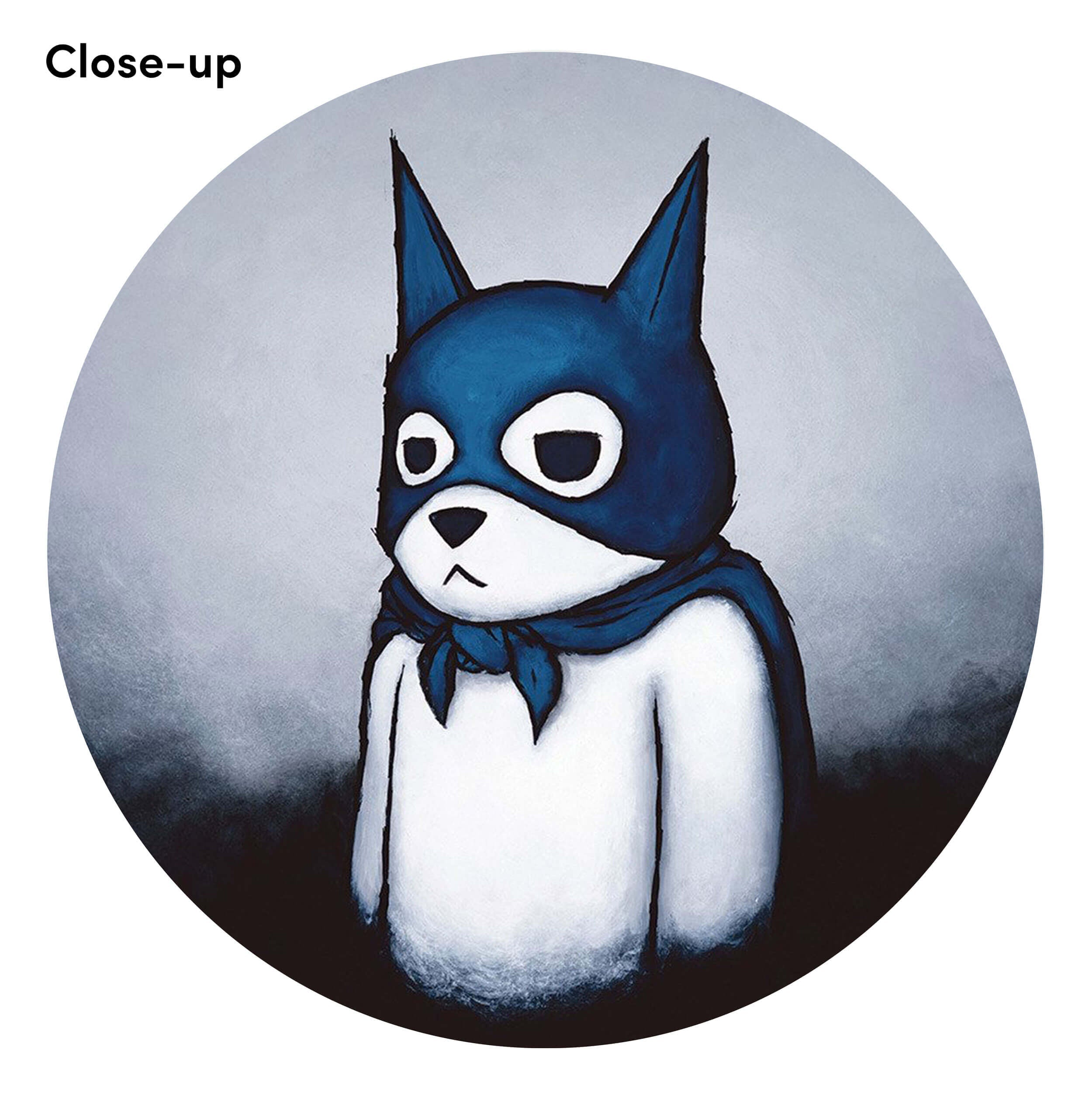 Bat Bear by Luke Chueh Nursery Art Print | Pop Motif