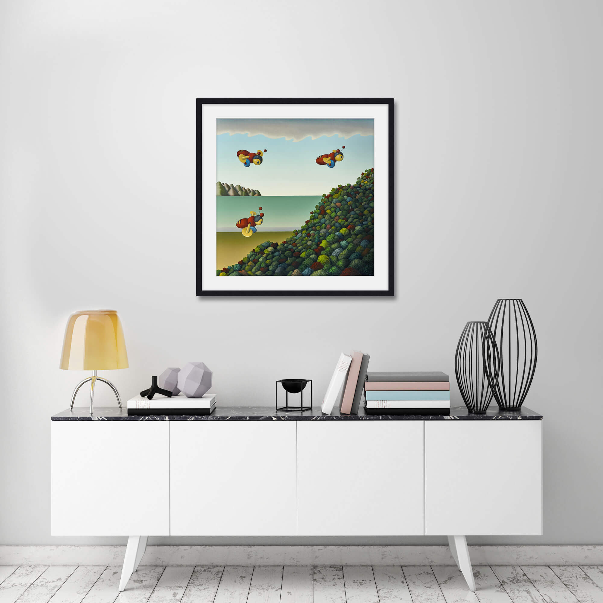 Busy Bees by Hamish Allen Wall Art