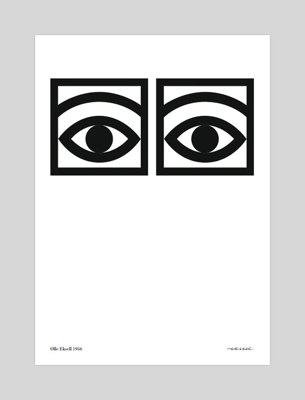 Eyes by Eksell Art Print | Pop
