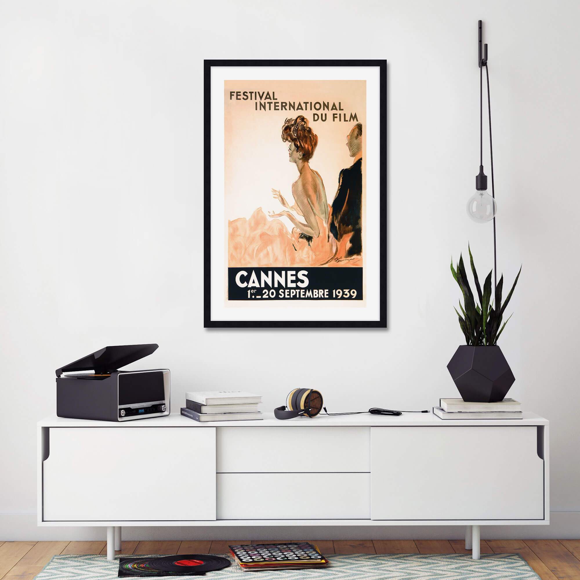 Cannes Film Festival 1939 by Jean-Gabriel Domergue Wall Art