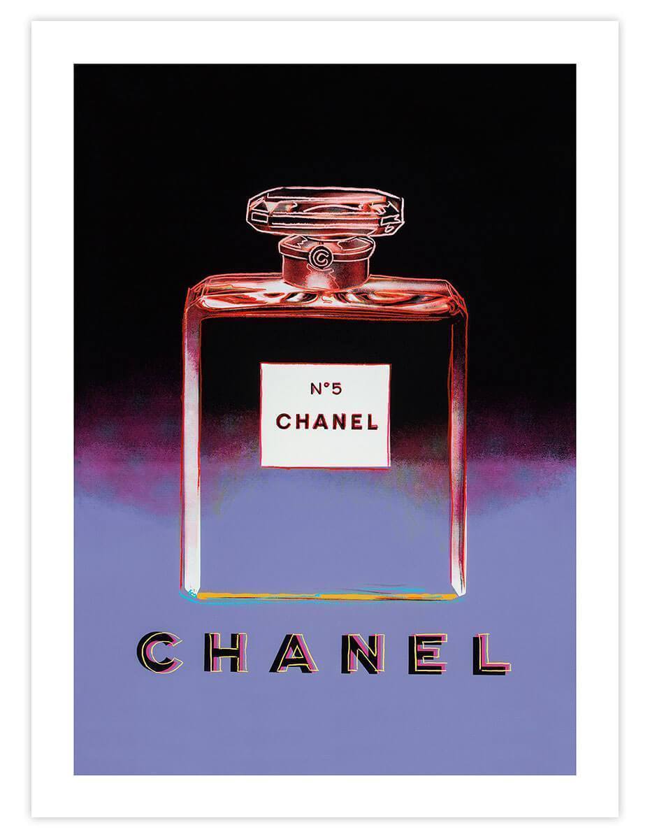 美品　Chanel N5 Perfume - Green Andy Warhol 美品Chanel N5 Perfume - Green Andy Warhol