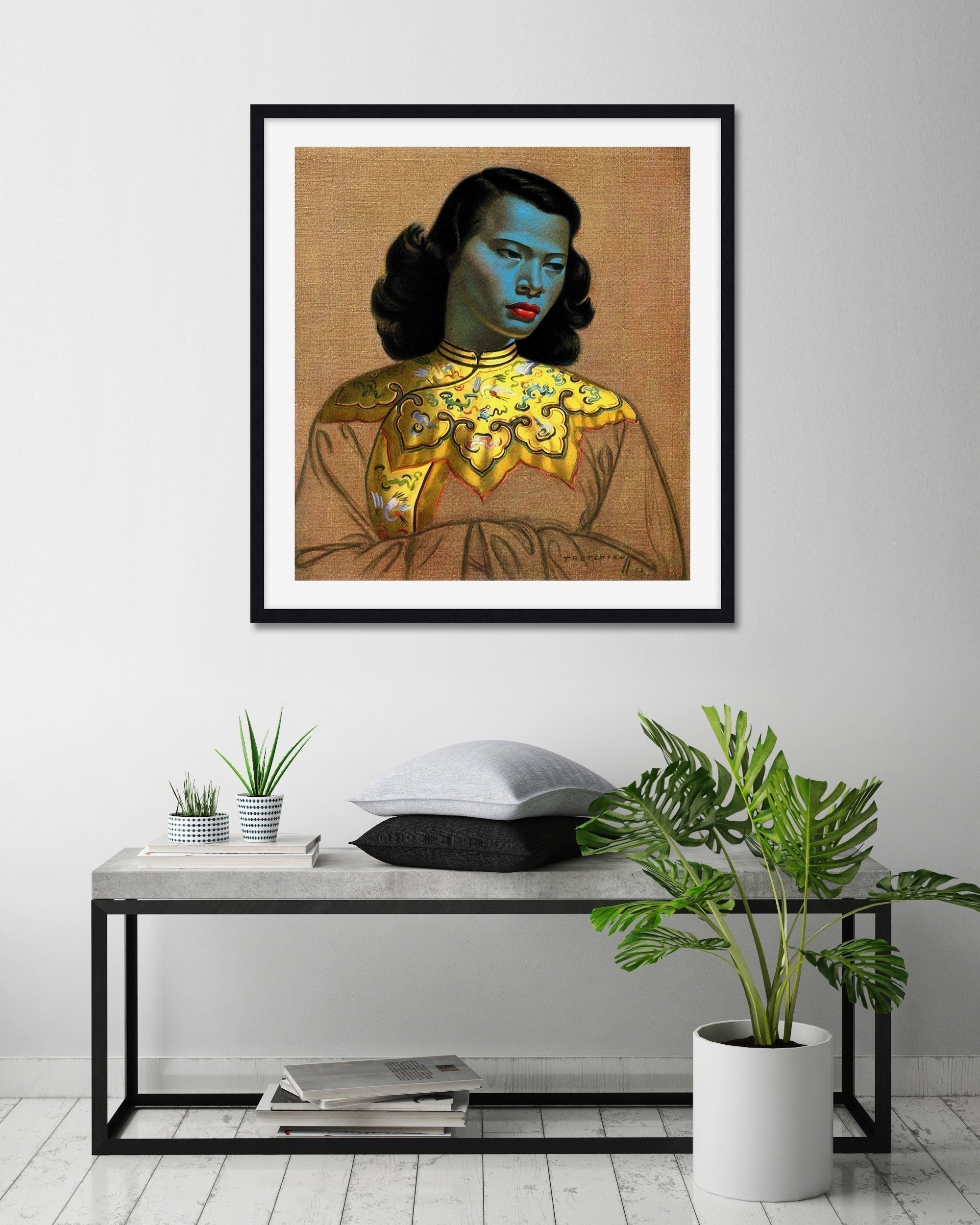 Chinese Girl by Tretchikoff Wall Art for Bedroom
