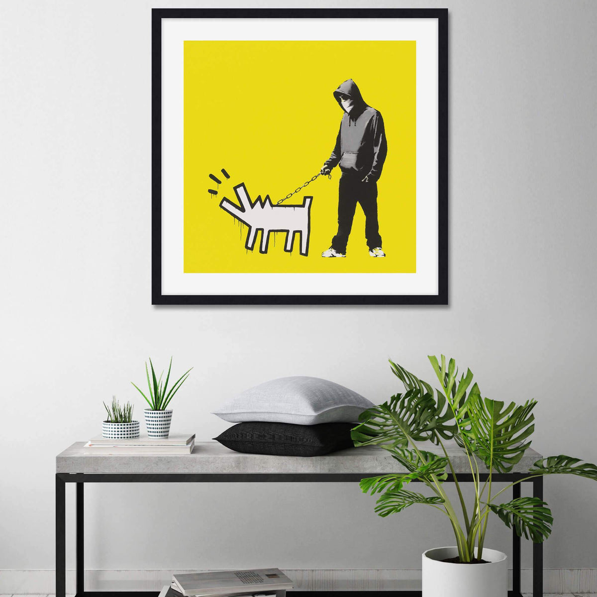 Choose Your Weapon Lemon by Banksy Wall Art for Bedroom